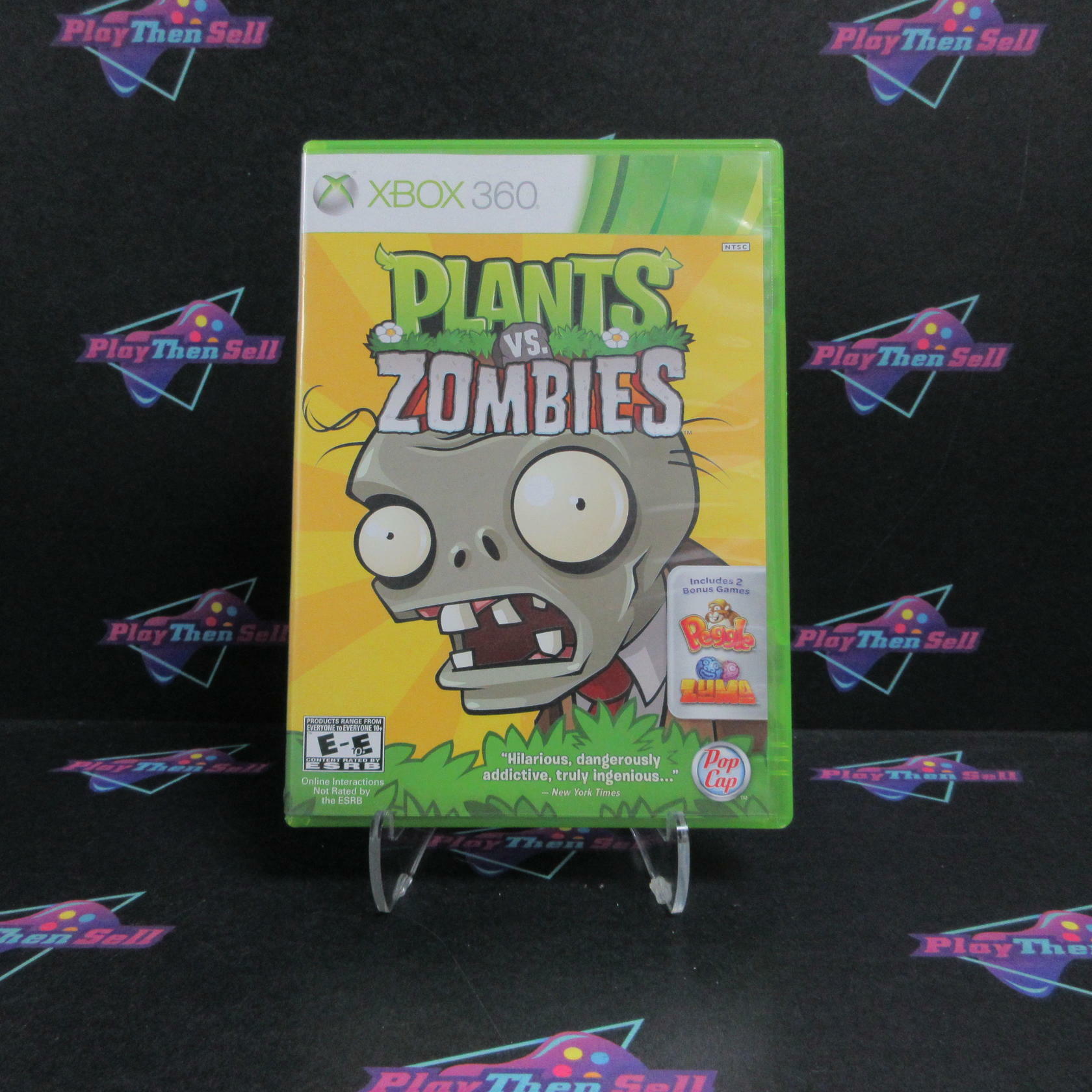 Plants Vs Zombies Xbox 360 - Very Good