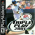 Triple Play 2001 PS1 PlayStation 1 MD + Reg Card Complete CIB - Very Good