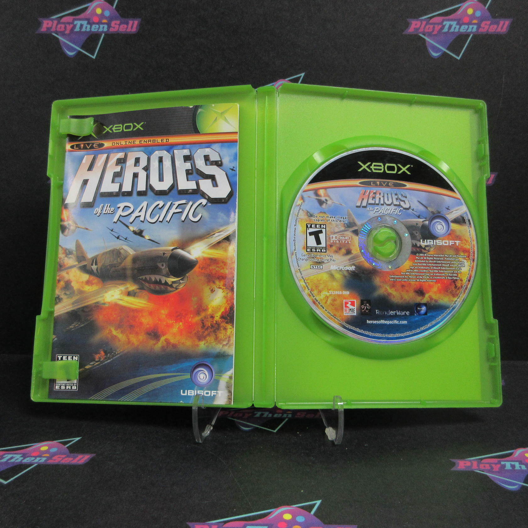 Heroes of the Pacific Xbox AD Complete - Very Good