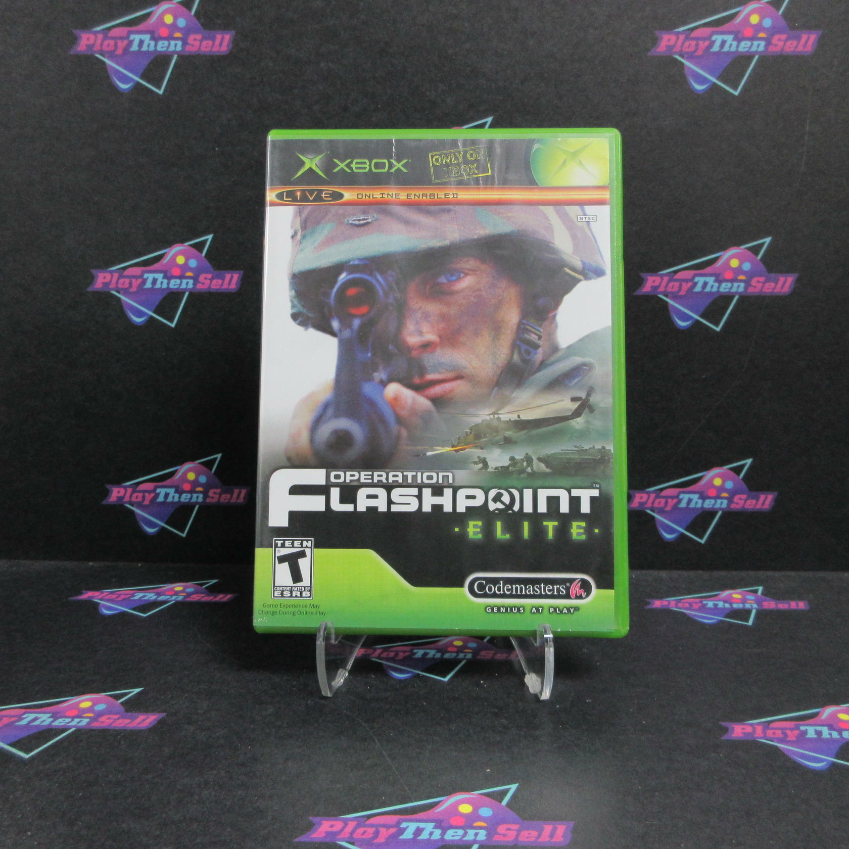 Operation Flashpoint Elite Xbox AD Complete CIB - Very Good