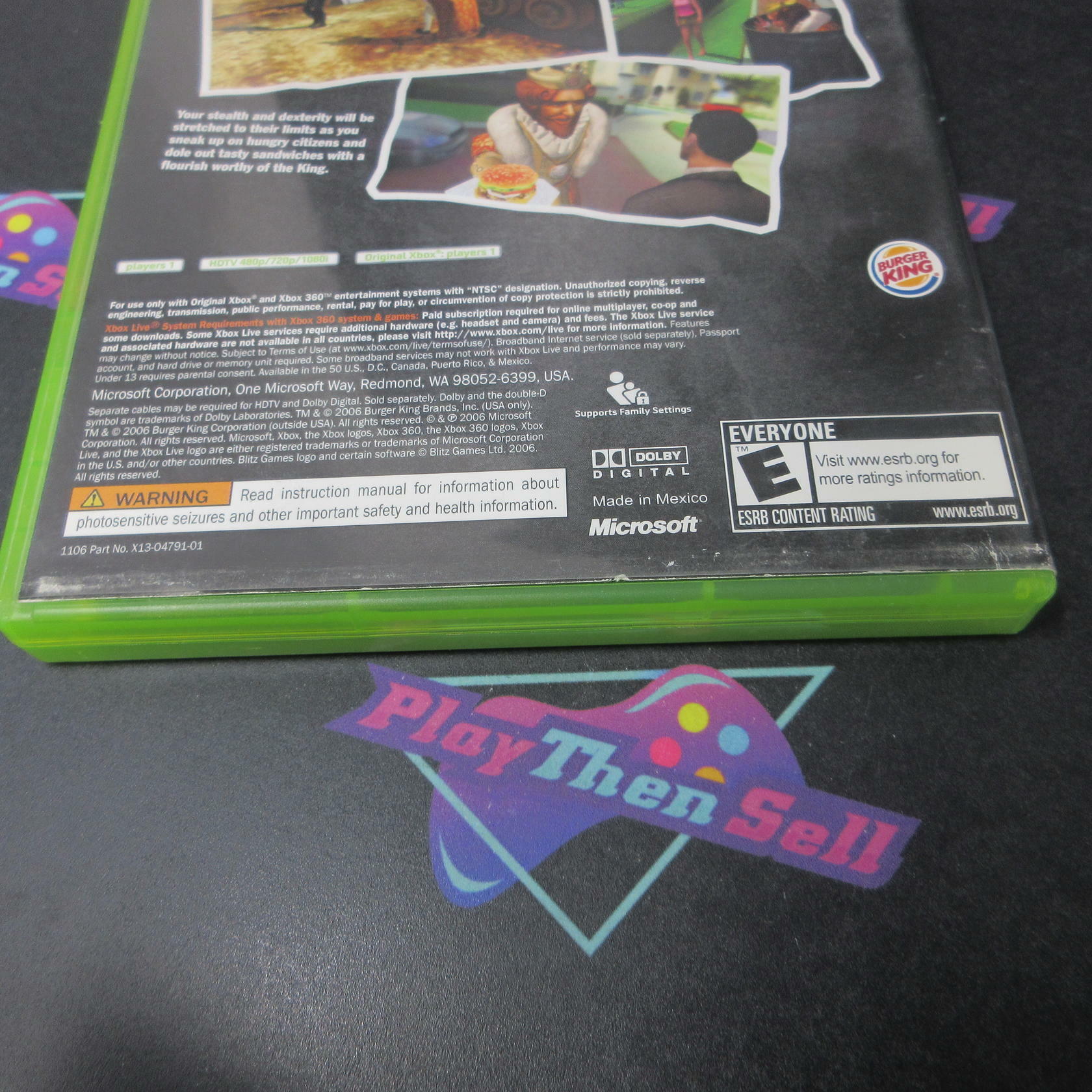 Sneak King Xbox 360 AD Complete CIB - Very Good