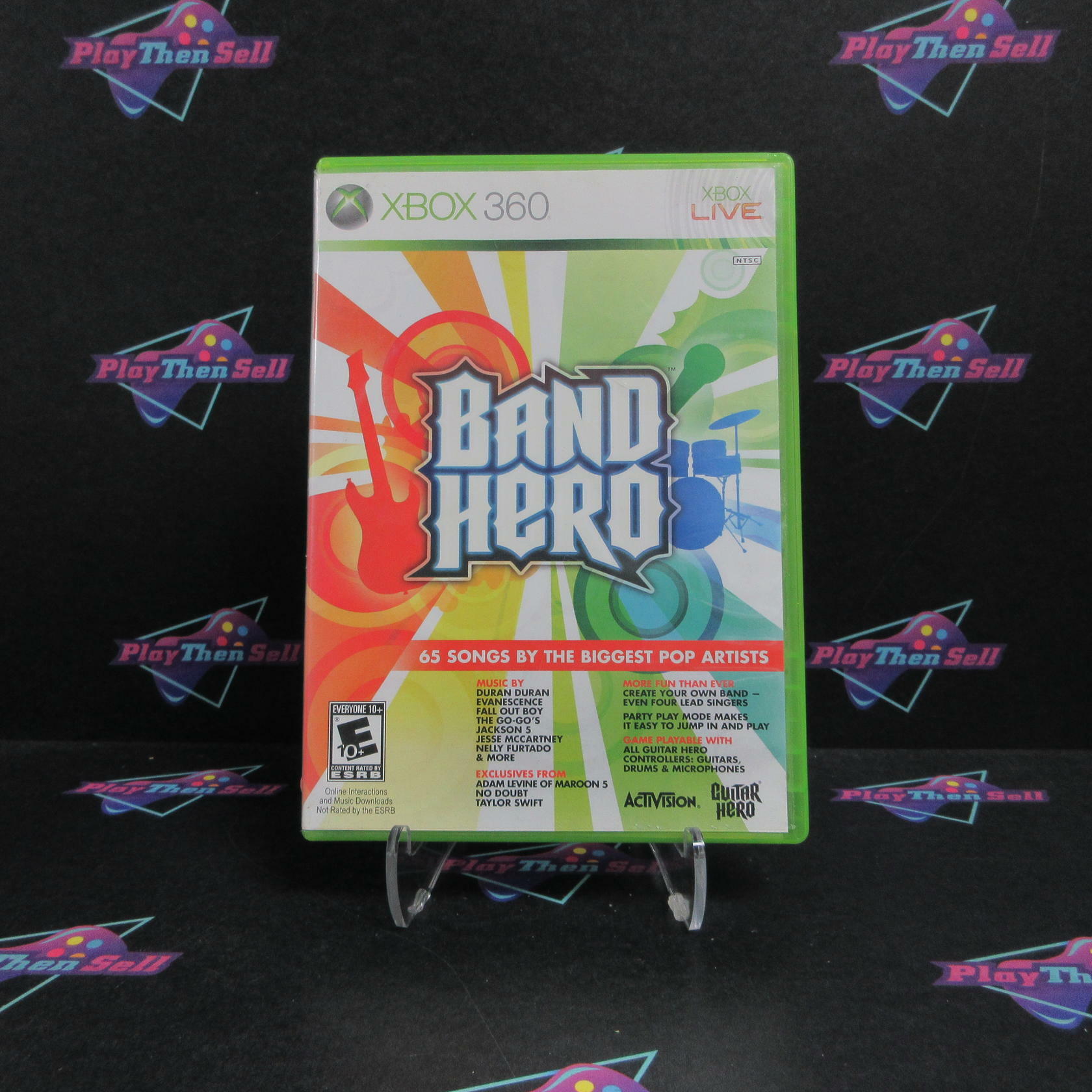 Band Hero Xbox 360 AD Complete CIB - Very Good