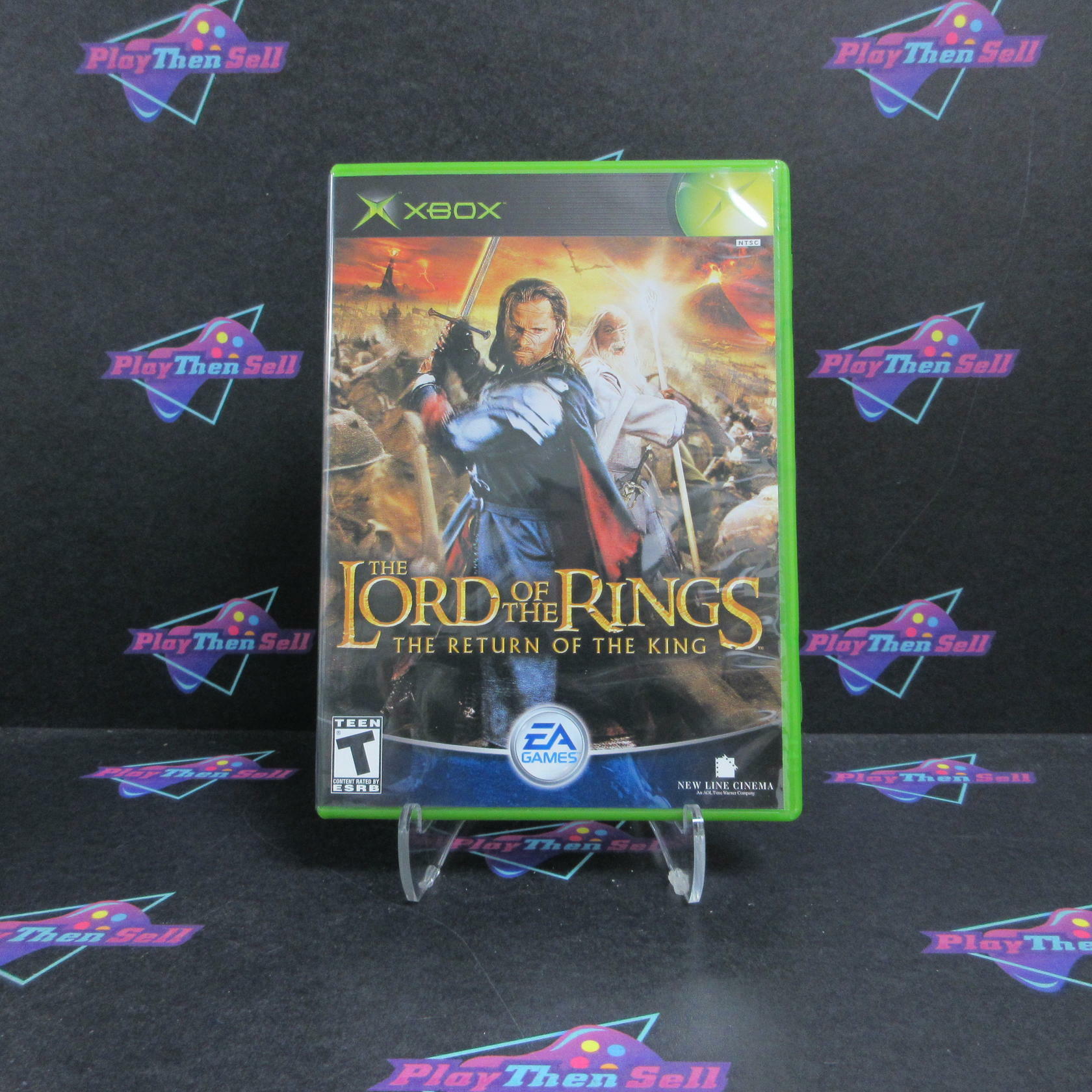 Lord of The Rings The Return of The King Xbox MD Complete CIB - Very Good