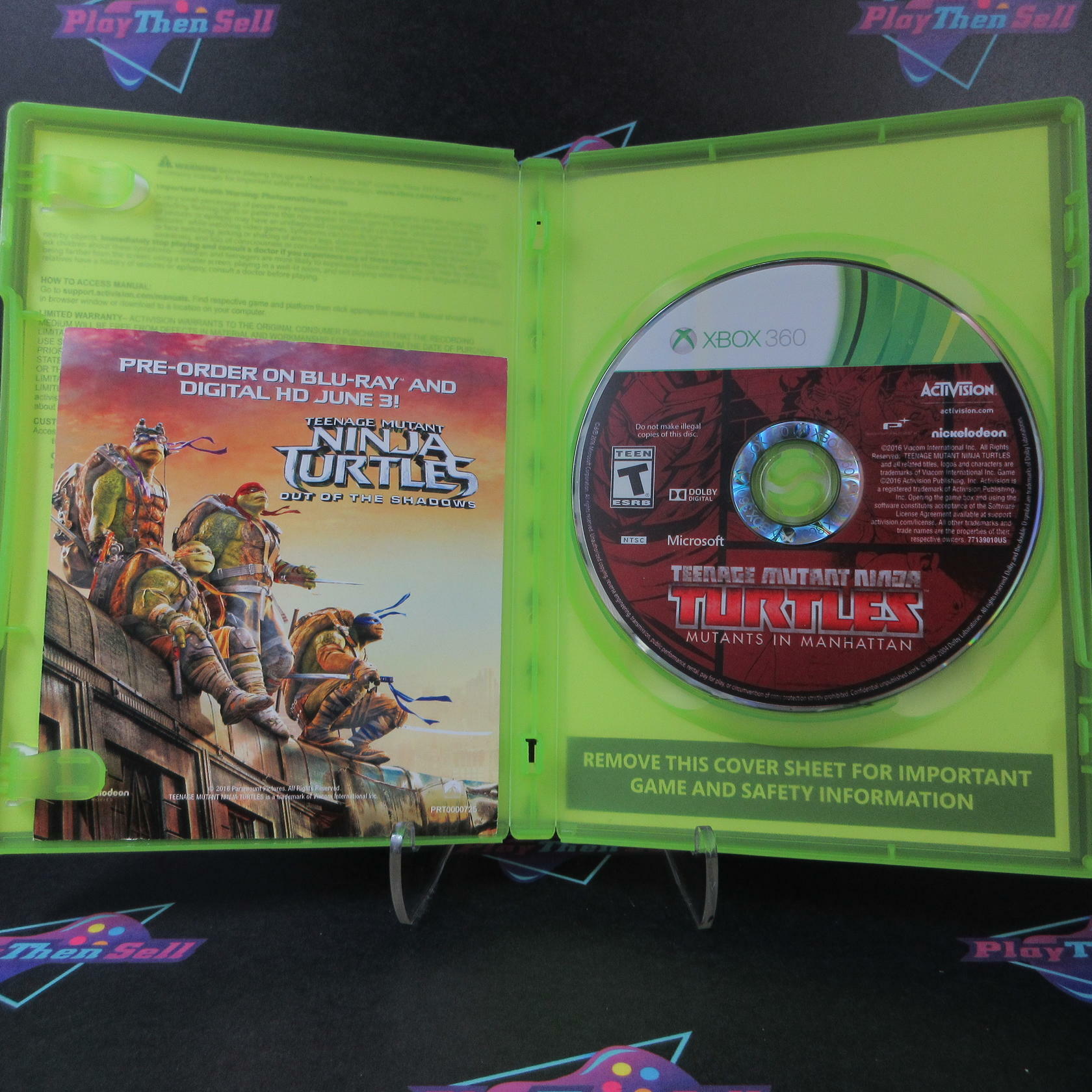 Teenage Mutant Ninja Turtles Mutants in Manhattan Xbox 360 AD - Very Good