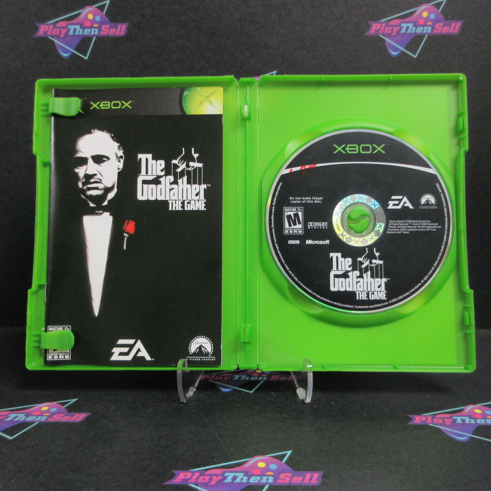 The Godfather The Game Xbox AD/DD Complete CIB - Very Good