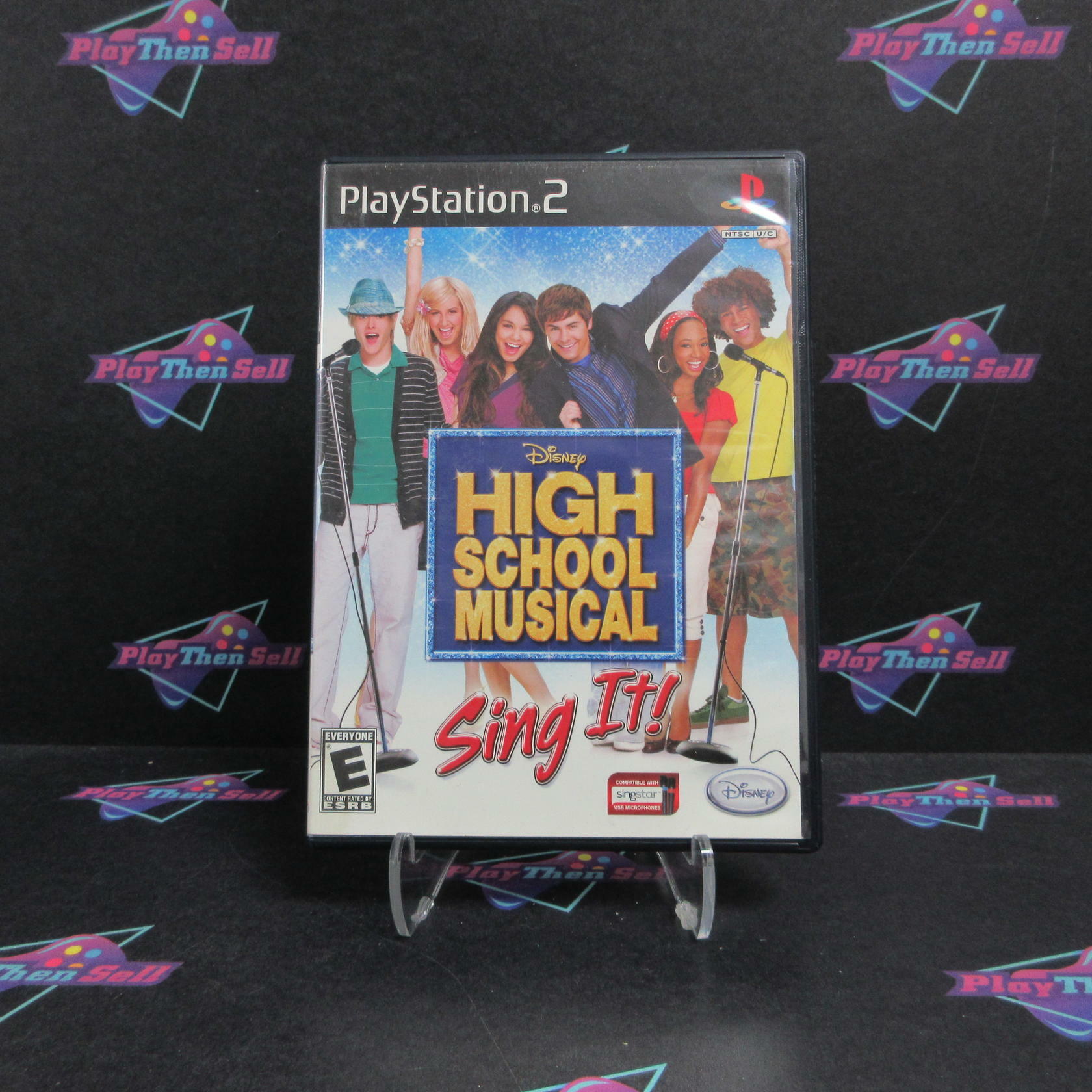 High School Musical Sing it PS2 PlayStation 2 AD/NM - Very Good