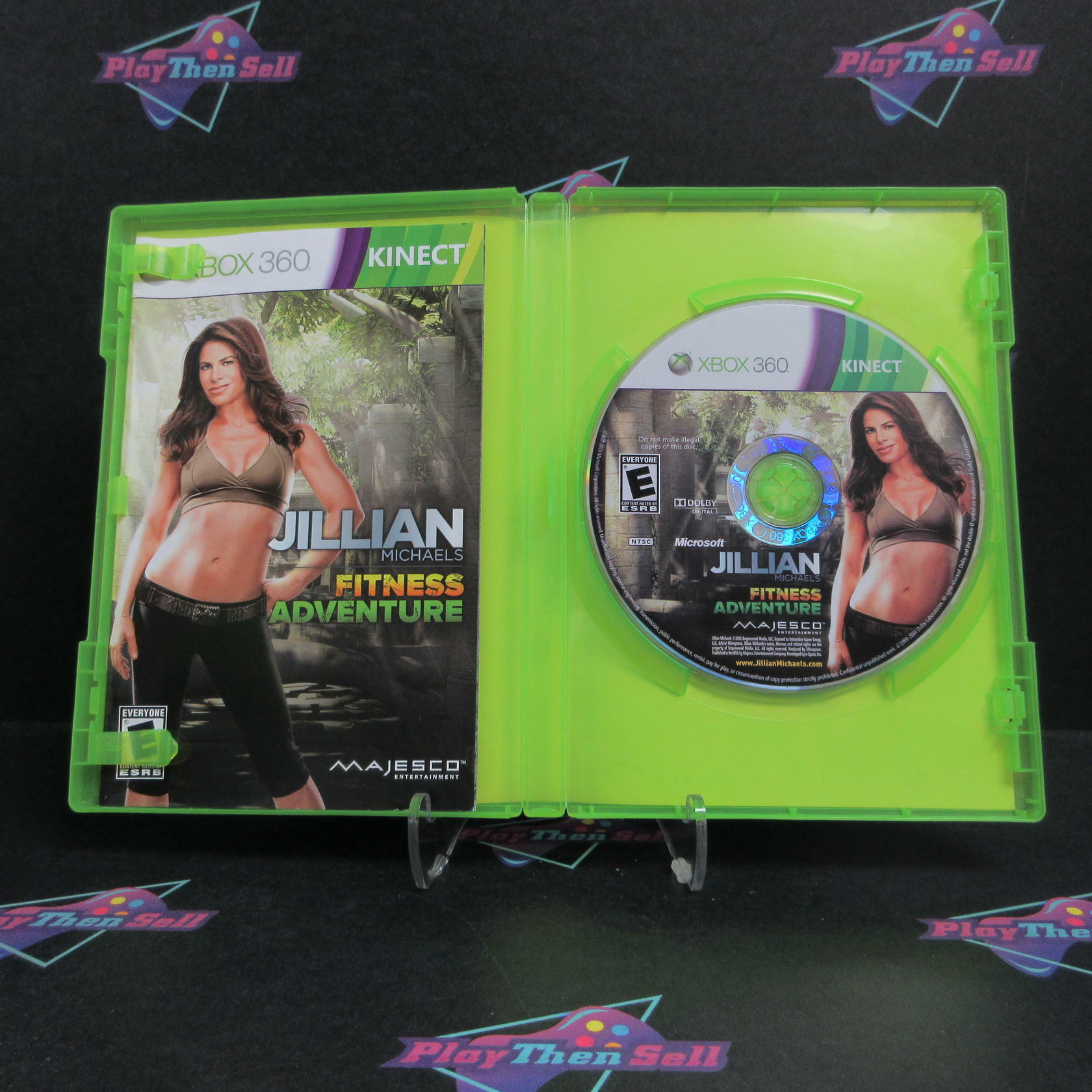 Jillian Michaels Fitness Adventure Xbox 360 AD Complete CIB - Very Good