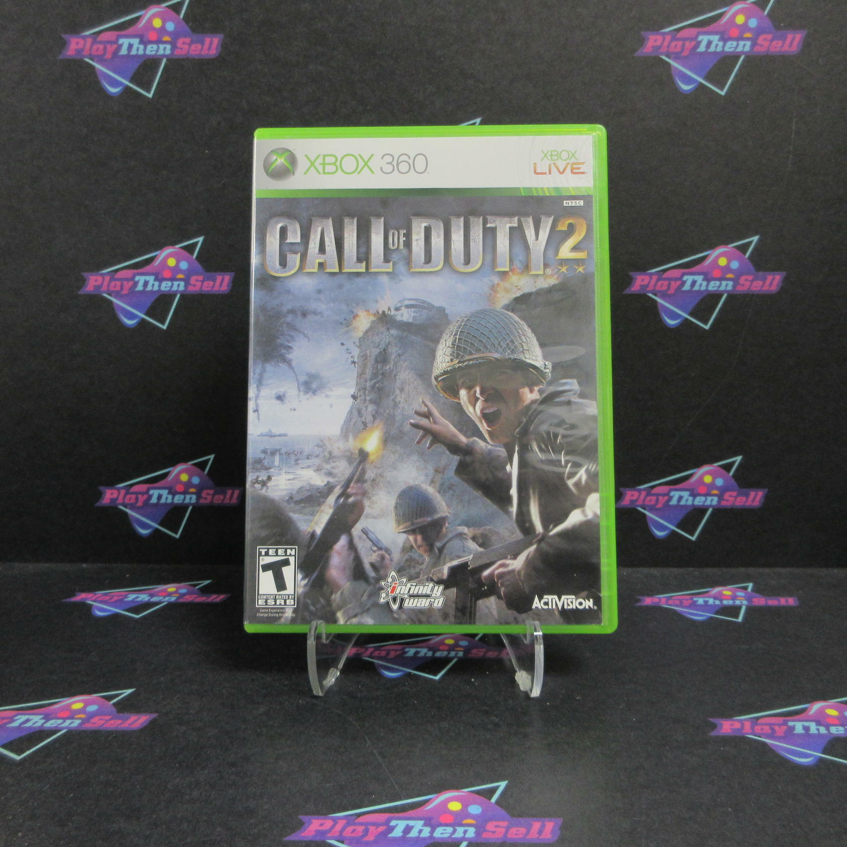 Call of Duty 2 Xbox 360 DD Complete CIB - Very Good