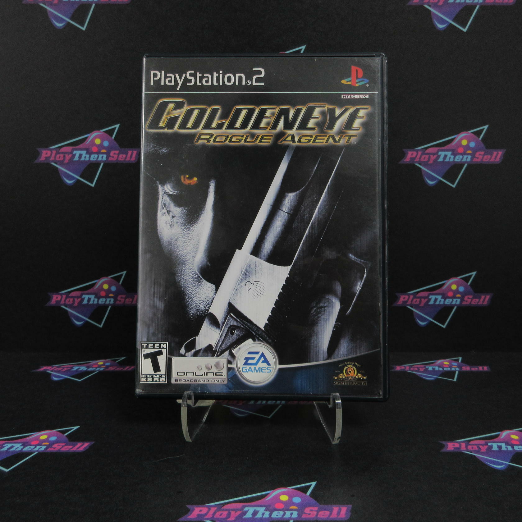 Goldeneye Rogue Agent PS2 PlayStation 2 AD Complete CIB - Very Good