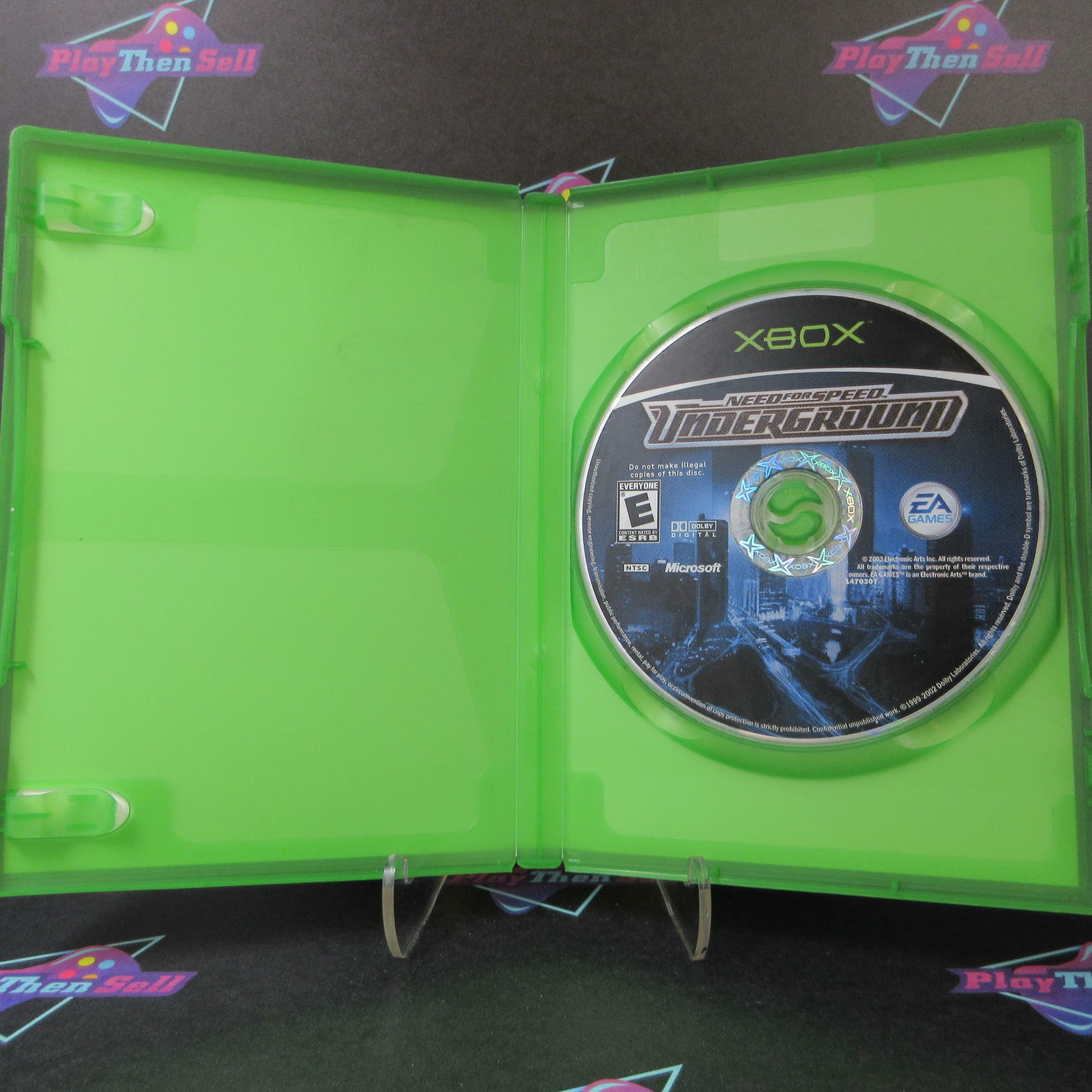 Need For Speed Underground Xbox AD/NM - Very Good