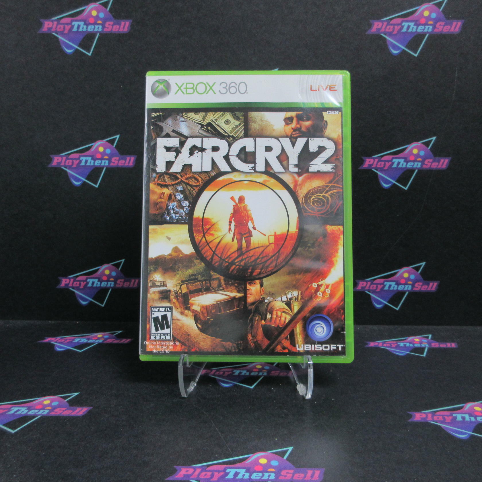 Far Cry 2 Xbox 360 Rental Art AD/NM - Very Good