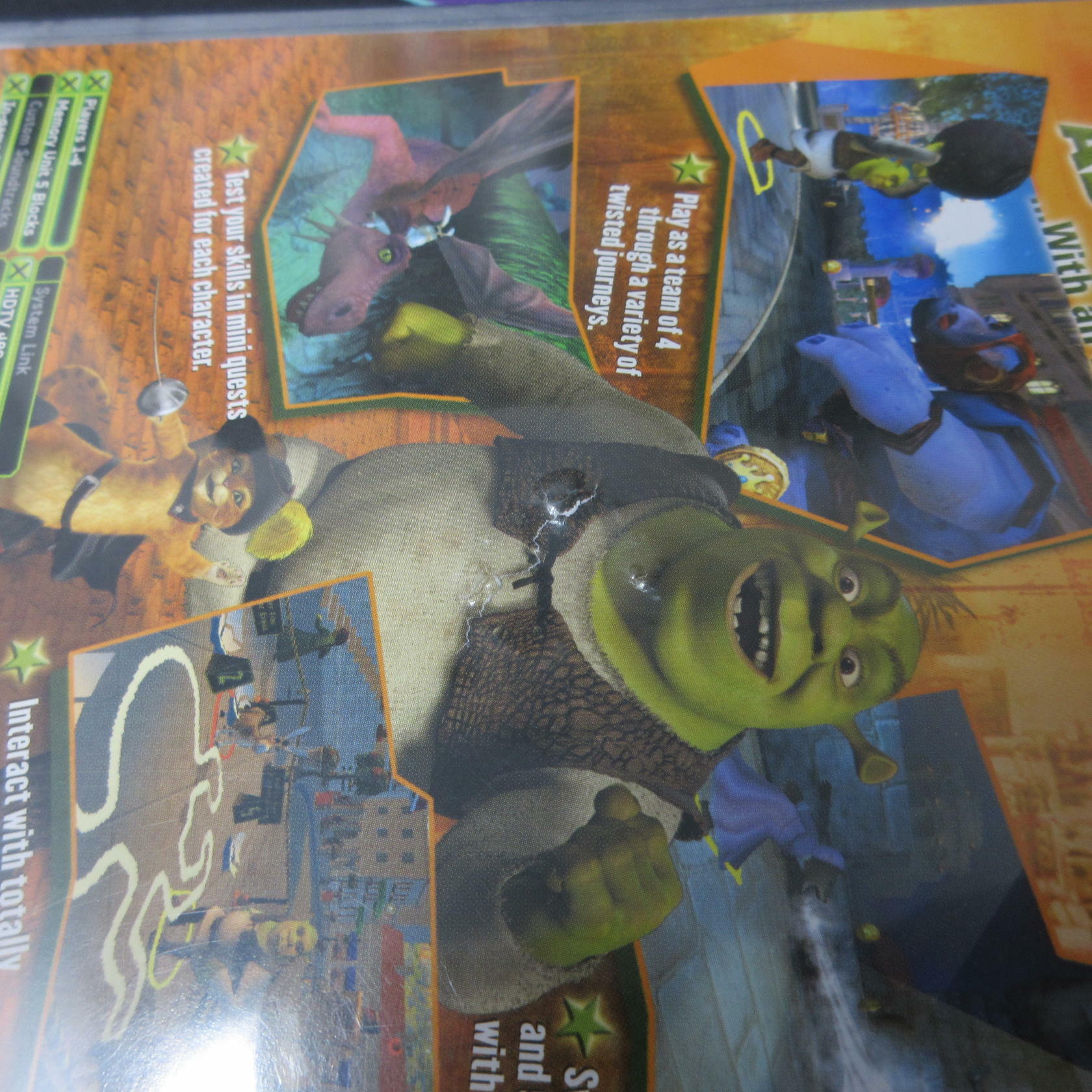 Shrek 2 Platinum Hits Xbox AD/MD Complete CIB - Very Good