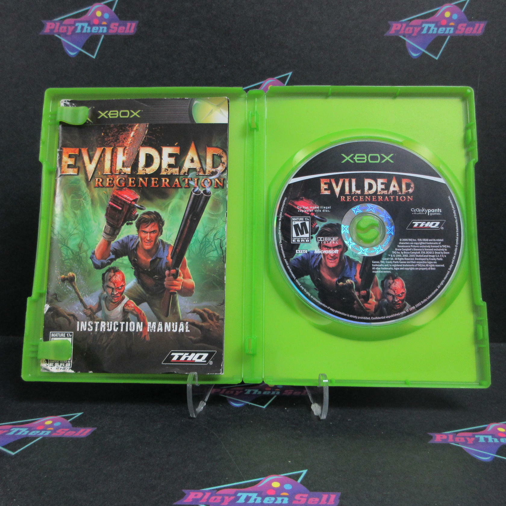 Evil Dead Regeneration Xbox AD/MD Complete CIB - Very Good