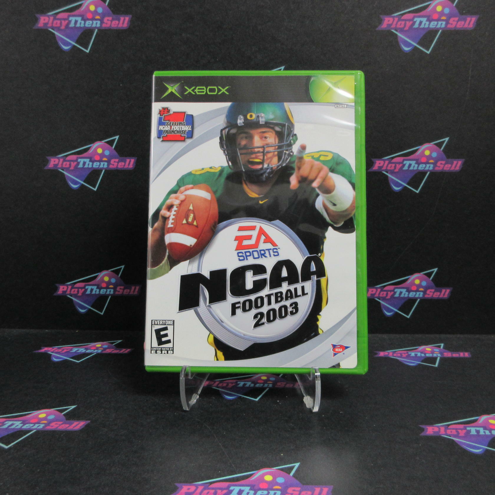 NCAA Football 2003 Xbox DD + Reg Card Complete CIB - Very Good