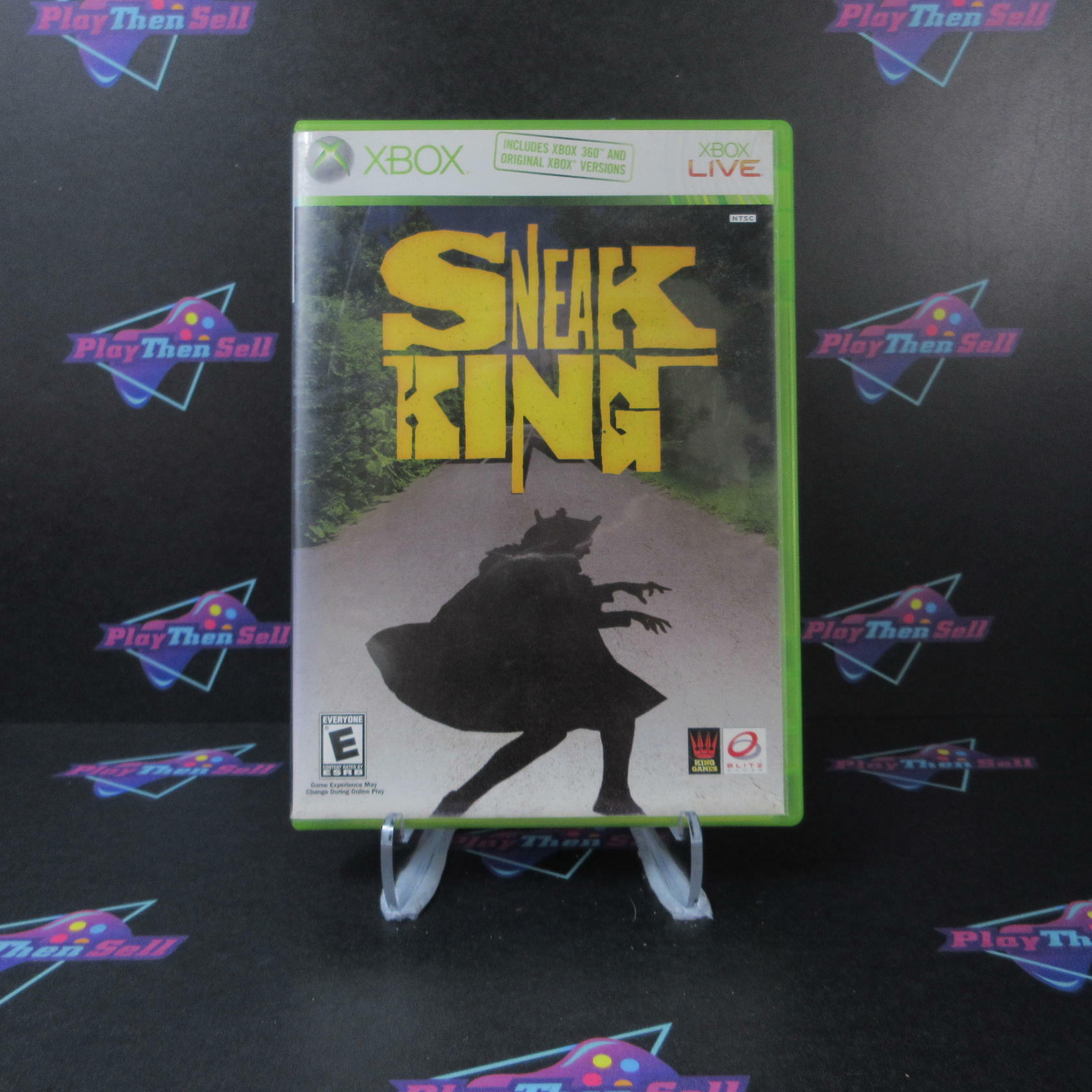 Sneak King Xbox 360 AD Complete CIB - Very Good