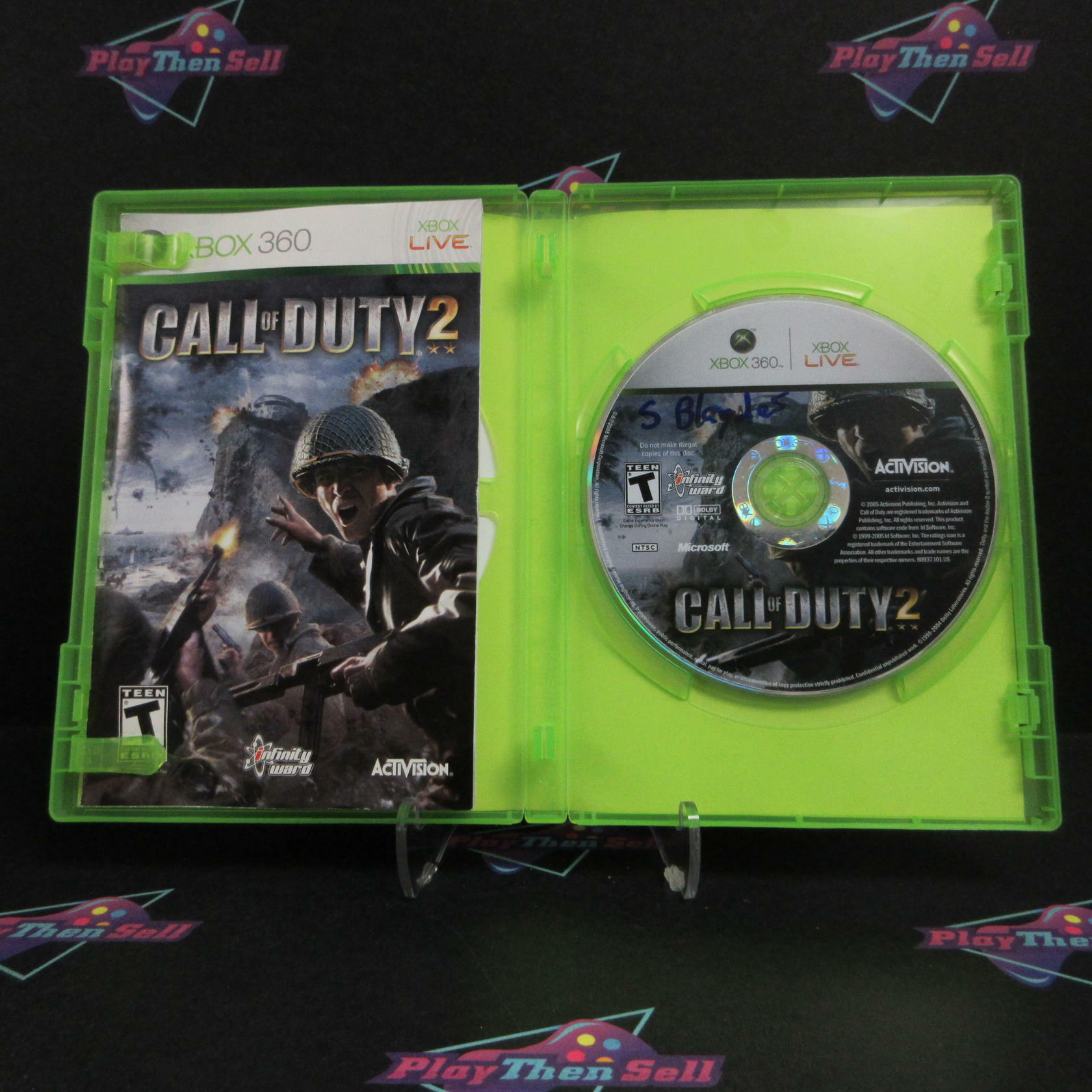 Call of Duty 2 Xbox 360 DD Complete CIB - Very Good