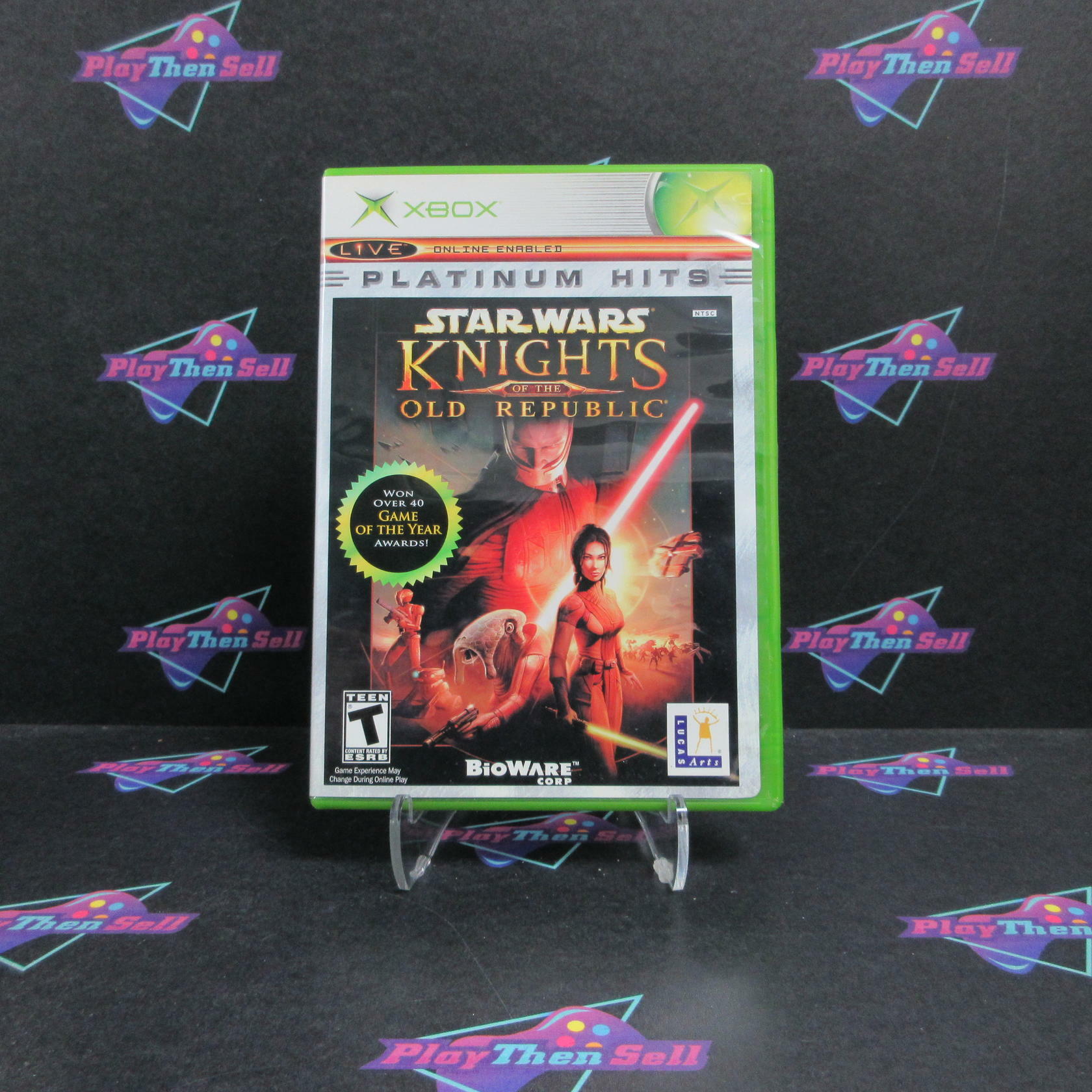 Star Wars Knights of the Old Republic Xbox PH AD Complete CIB - Very Good