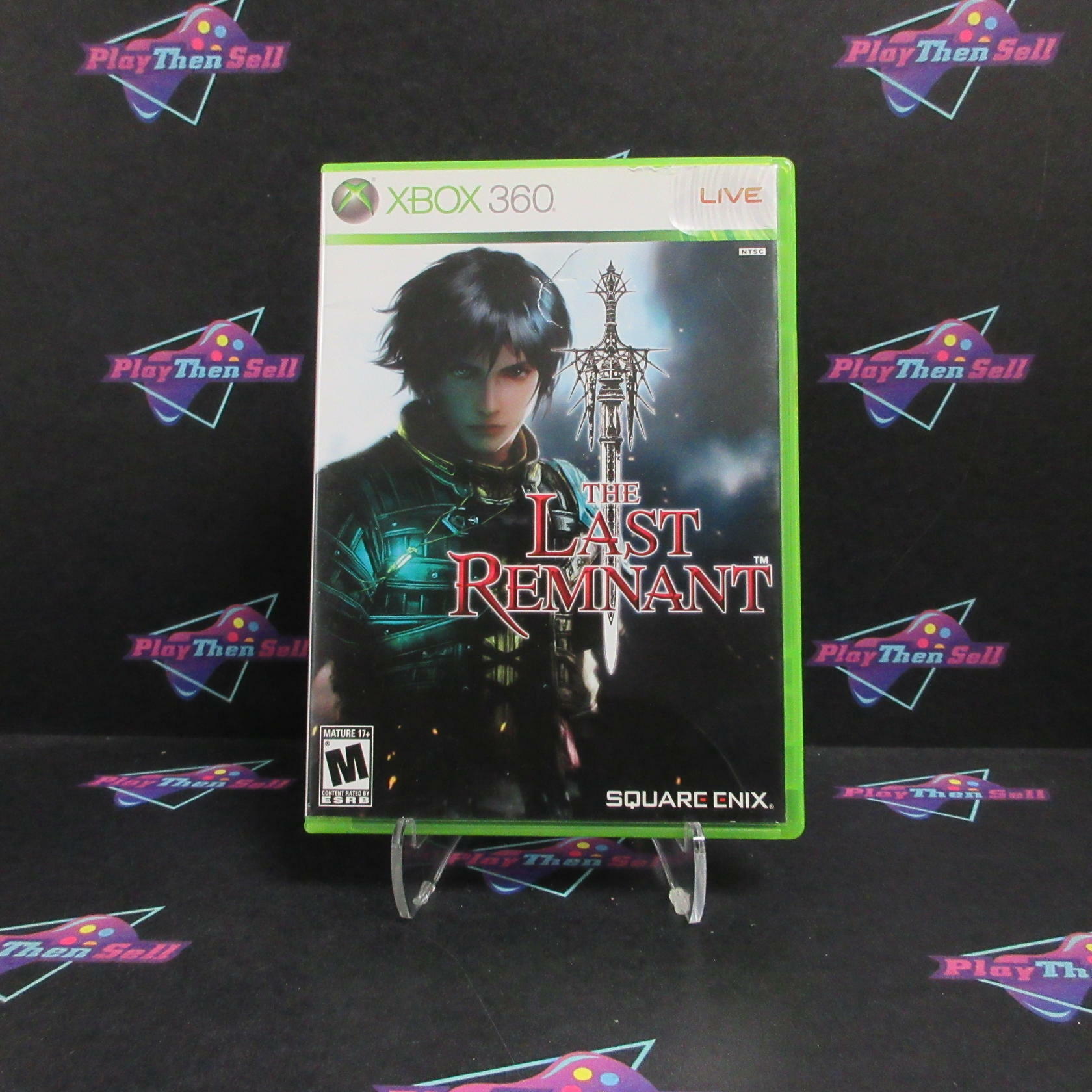 The Last Remnant Xbox 360 Rental Art AD Complete CIB - Very Good