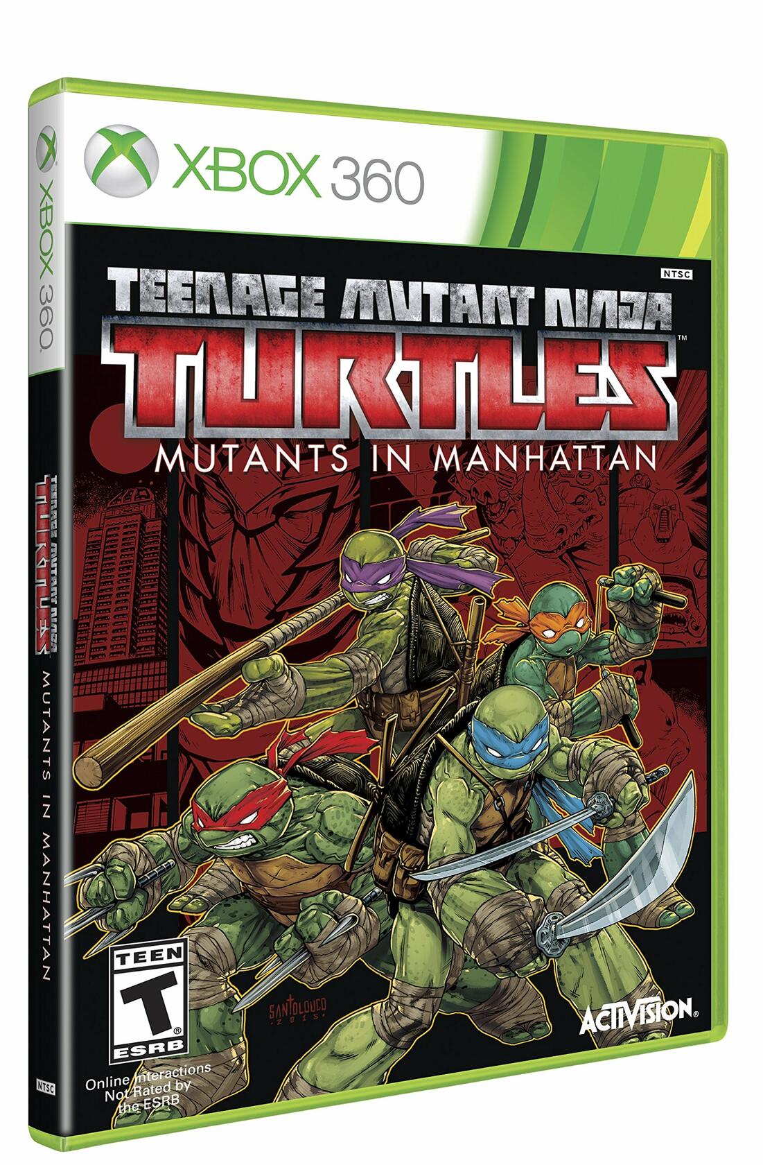 Teenage Mutant Ninja Turtles Mutants in Manhattan Xbox 360 AD - Very Good