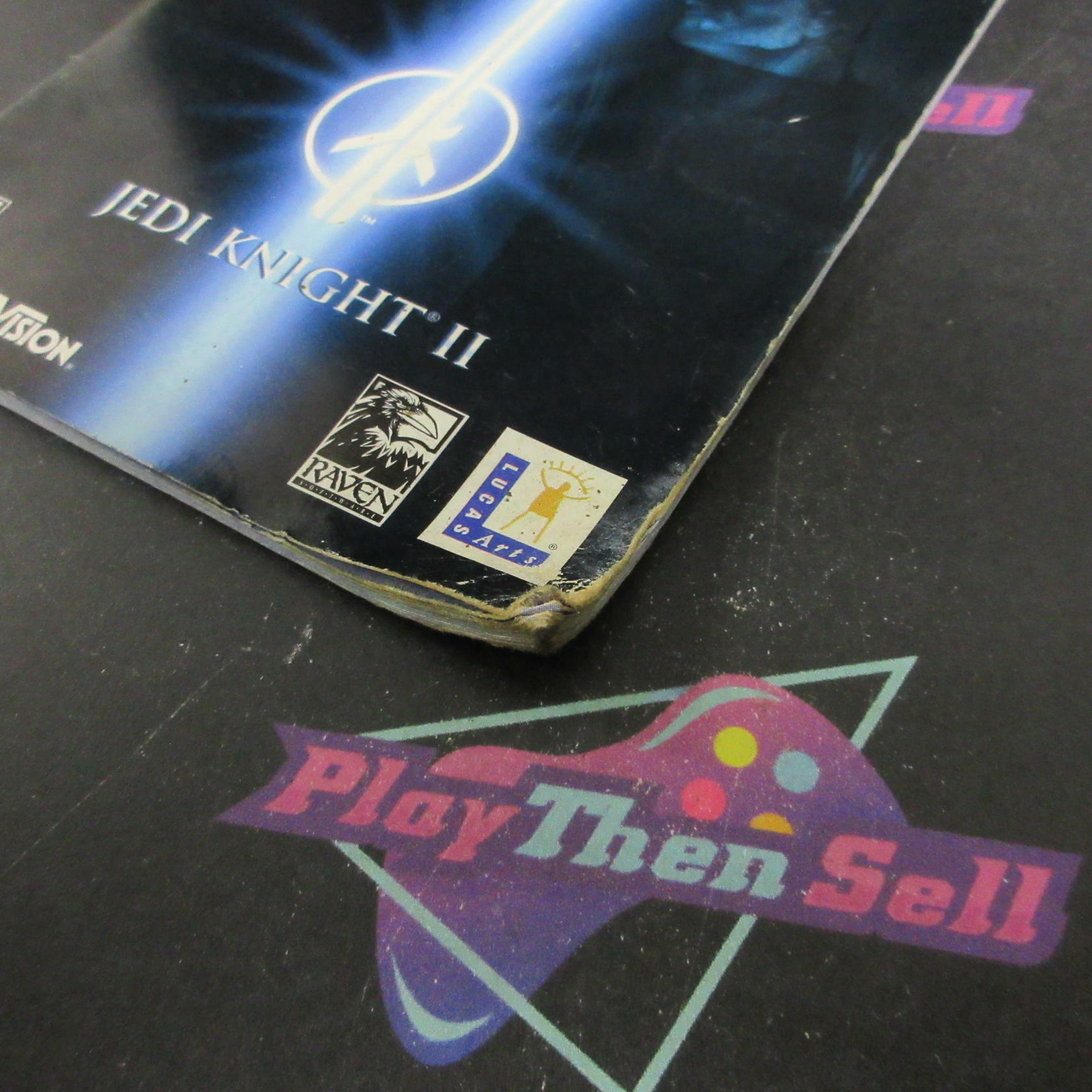 Star Wars Jedi Knight II Jedi Outcast Xbox AD/MD + Reg Card Complete CIB - Very Good