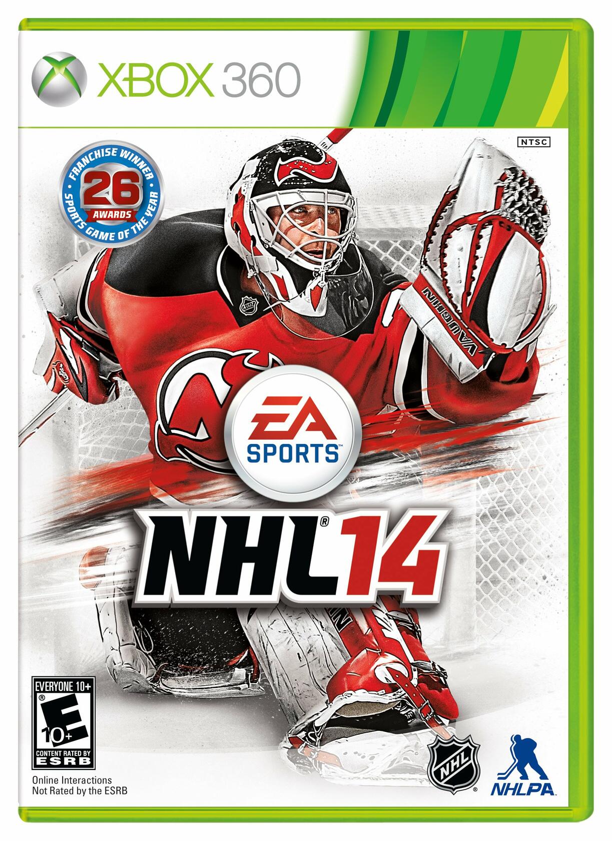 NHL 14 Xbox 360 AD Complete CIB - Very Good