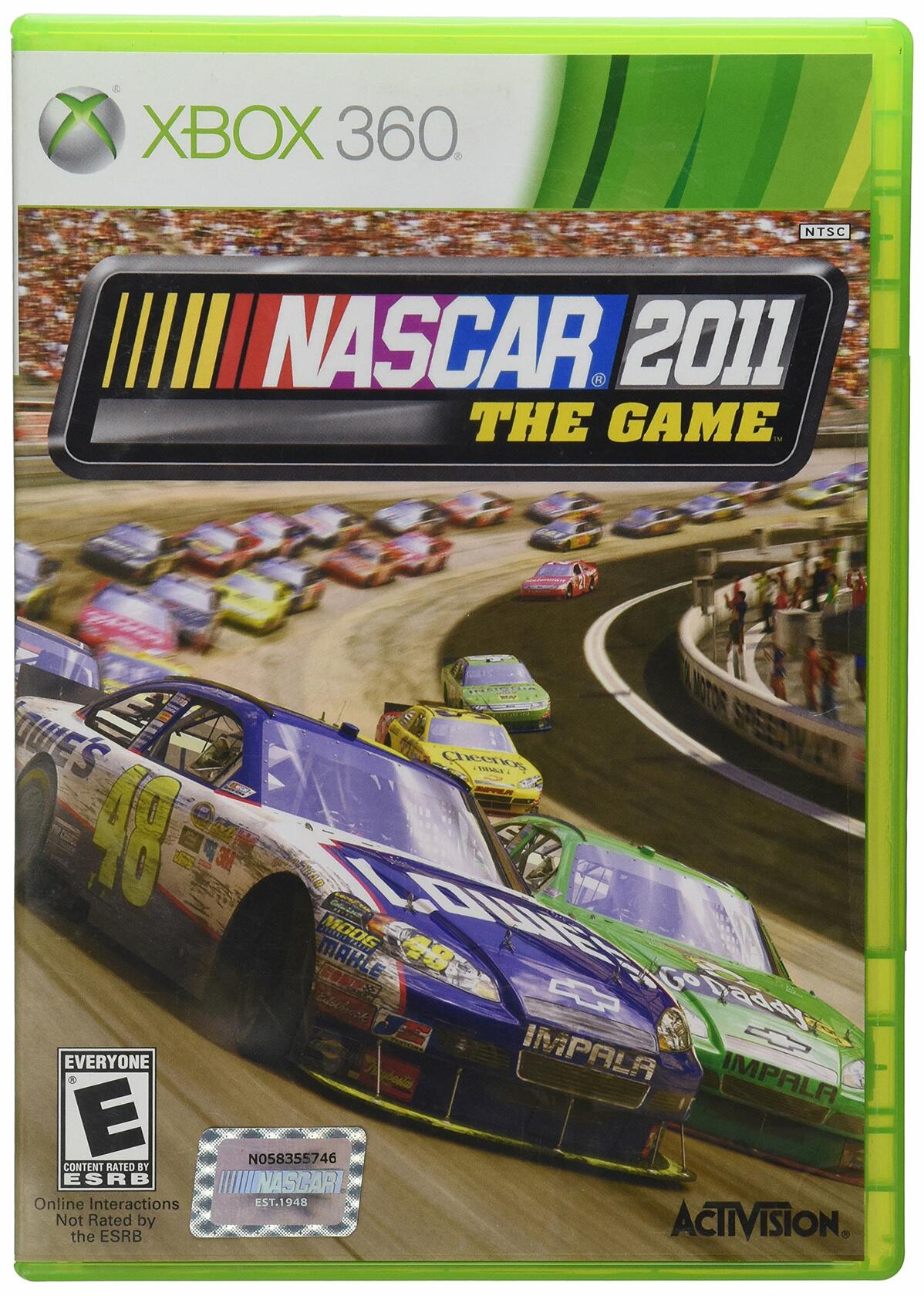 NASCAR The Game 2011 Xbox 360 AD/NM - Very Good