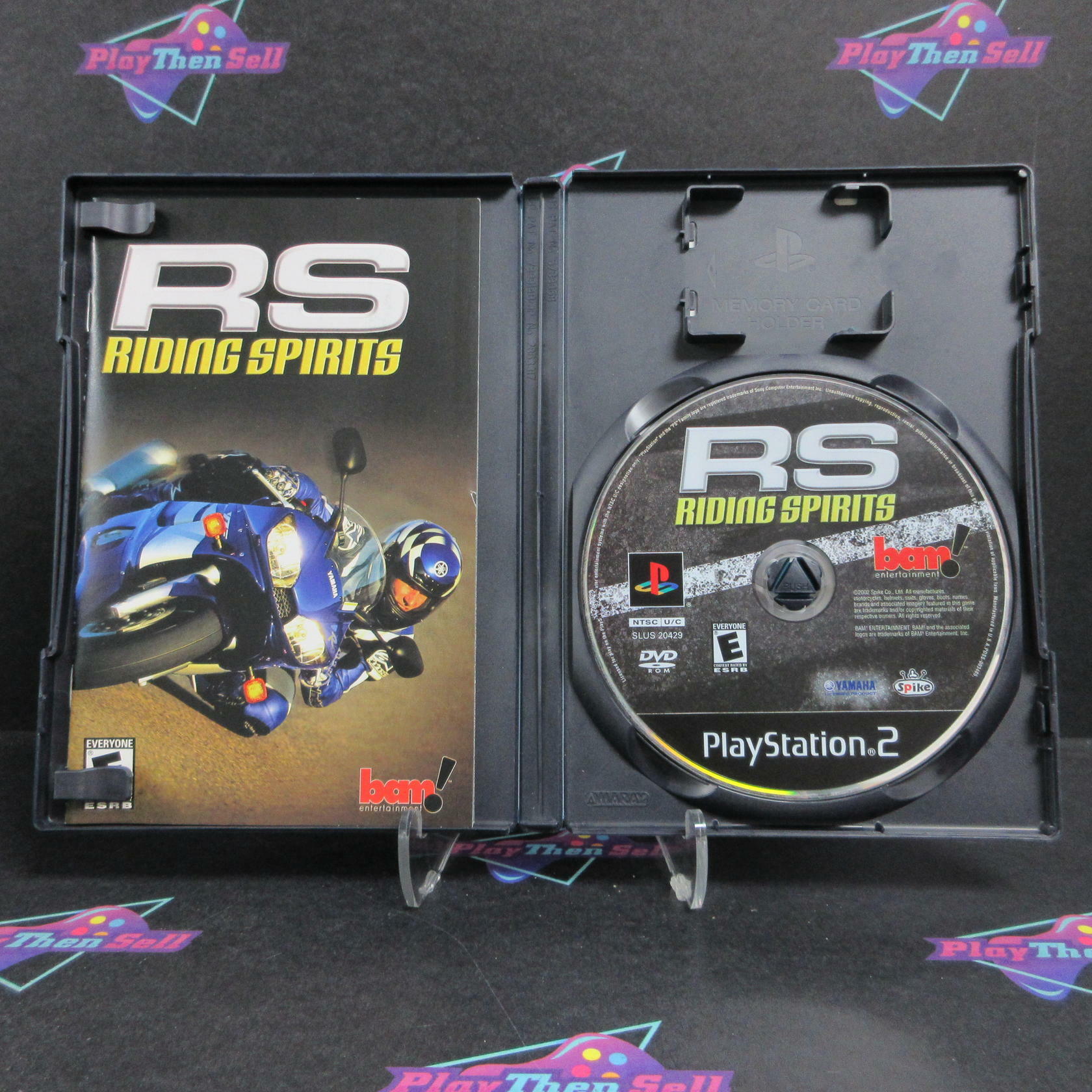 RS Riding Spirits PS2 PlayStation 2 AD Complete CIB - Very Good
