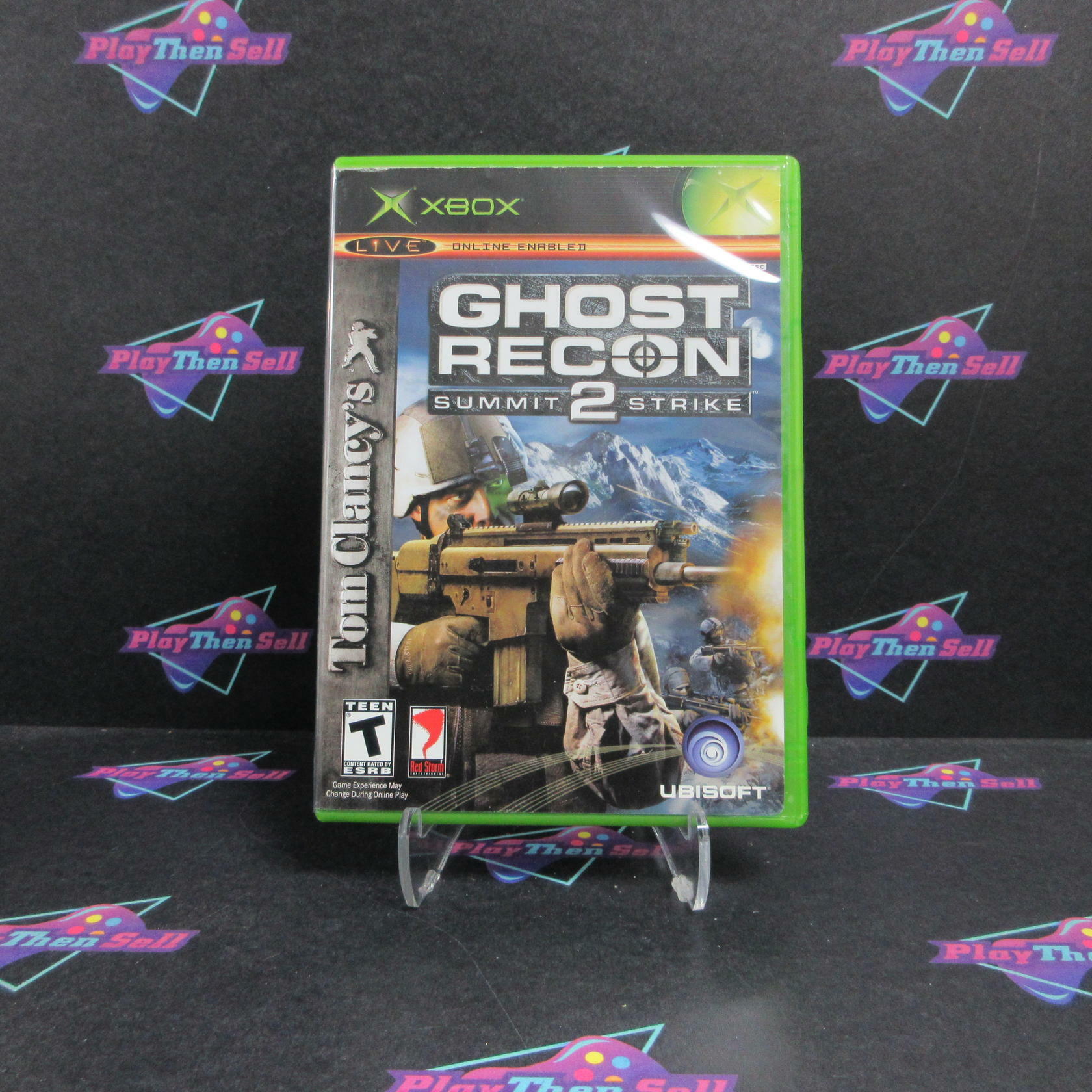 Tom Clancy's Ghost Recon 2 Summit Strike Xbox AD + Reg Card Complete CIB - Very Good