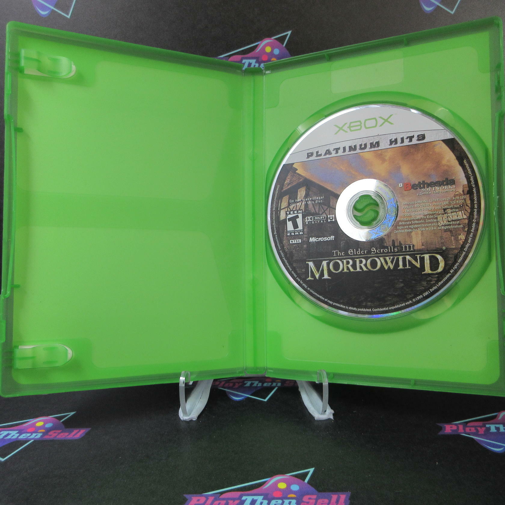 The Elder Scrolls III Morrowind Xbox Platinum Hits - Very Good