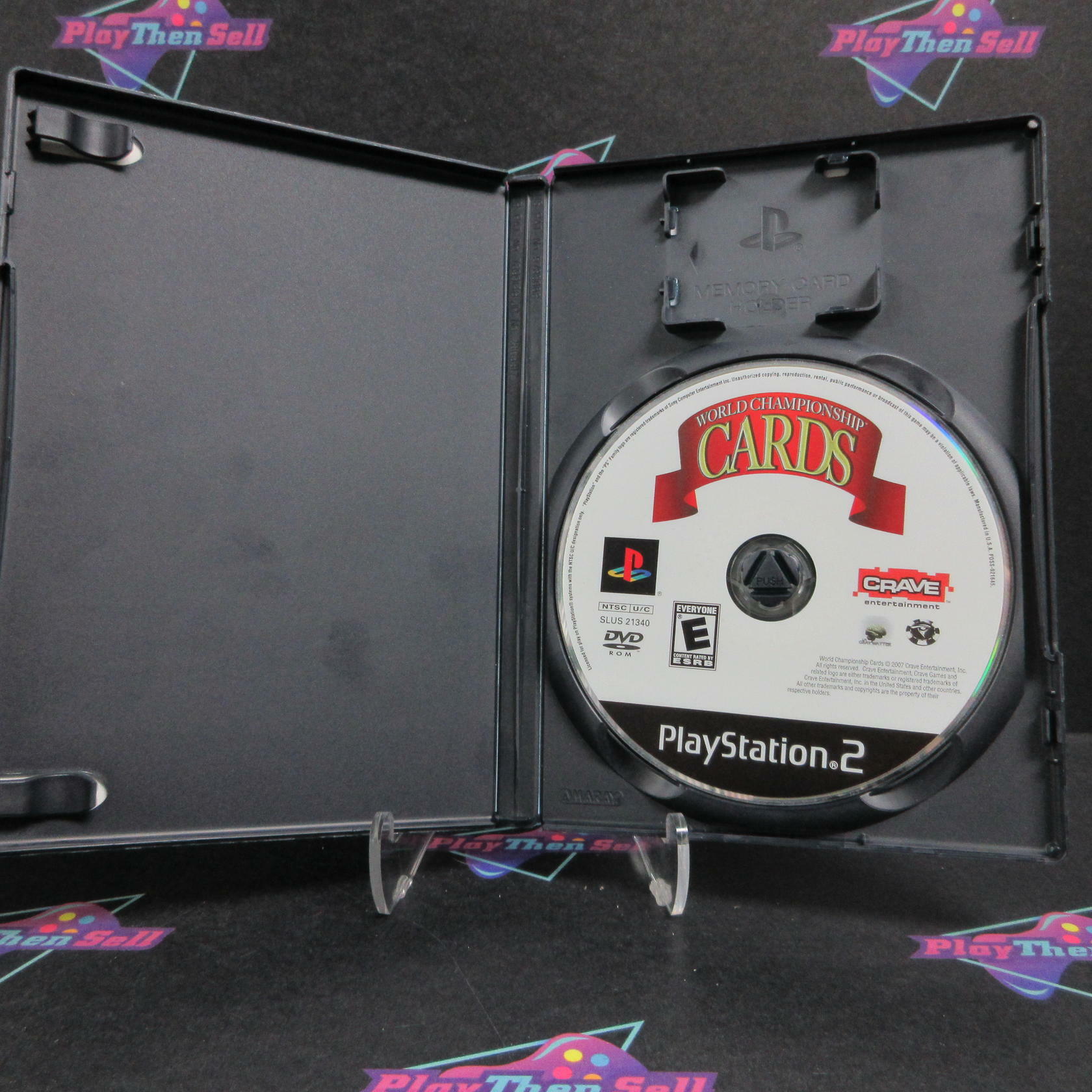 World Championship Cards PS2 PlayStation 2 - Very Good