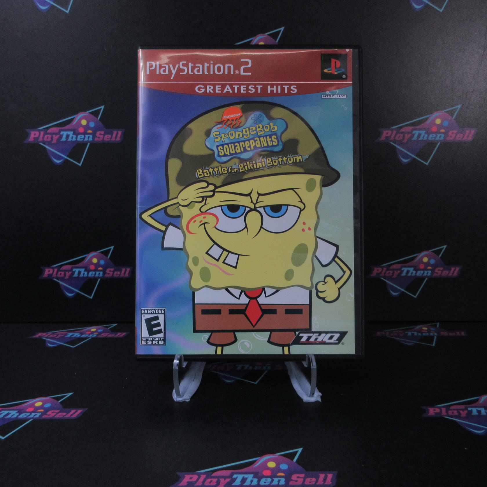 SpongeBob SquarePants The Battle for Bikini Bottom GH PS2 PlayStation 2 - Very Good