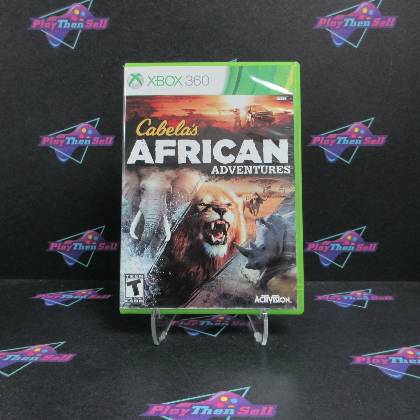 Cabela's African Adventures Xbox 360 AD/DD Complete CIB - Very Good