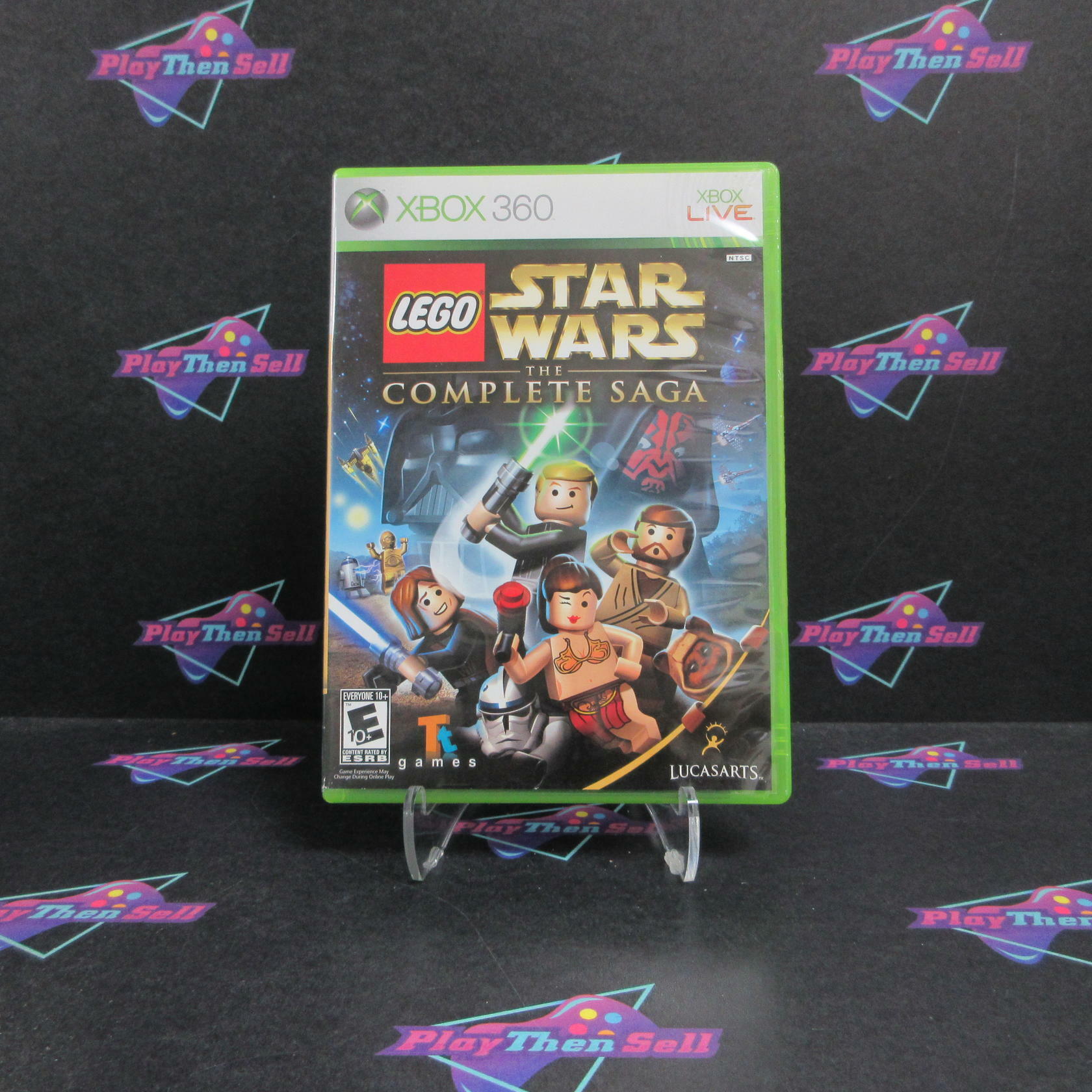 Lego Star Wars The Complete Saga Xbox 360 AD Complete CIB - Very Good