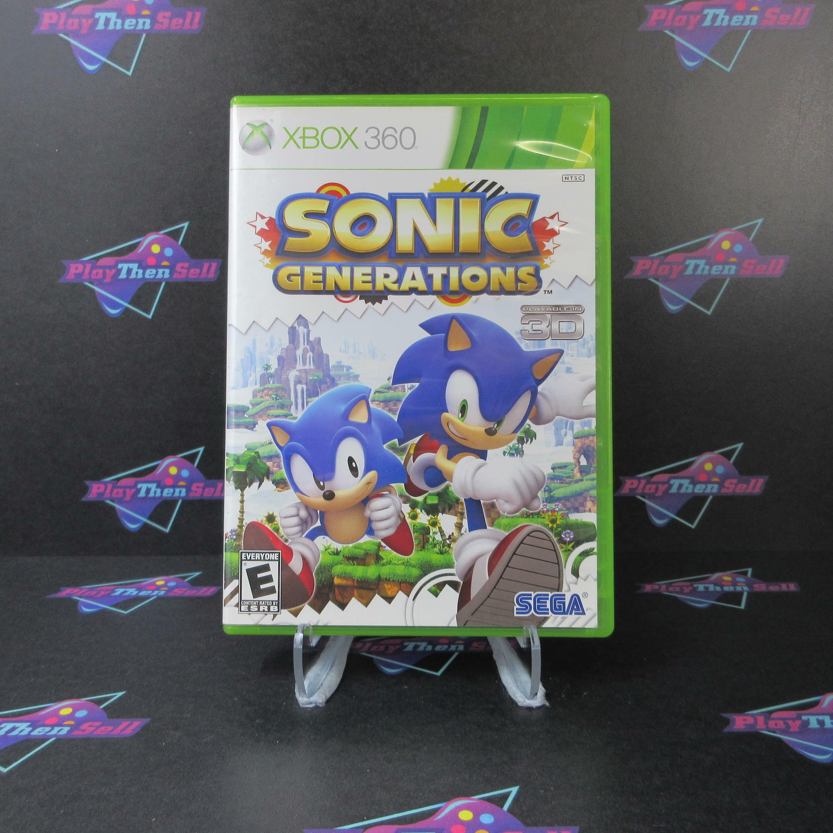 Sega Sonic Generations Xbox 360 AD Complete CIB - Very Good