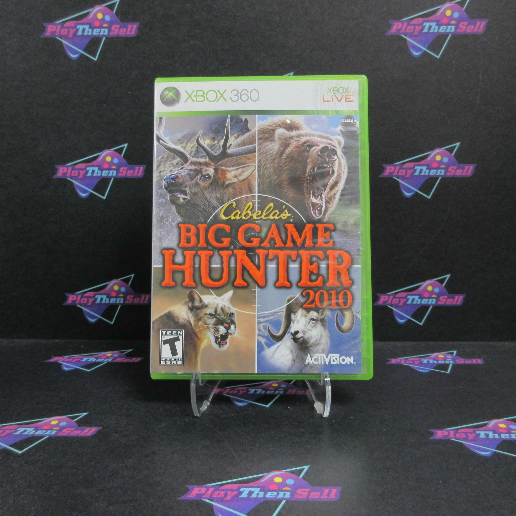 Cabela's Big Game Hunter 2010 Xbox 360 AD Complete CIB - Very Good