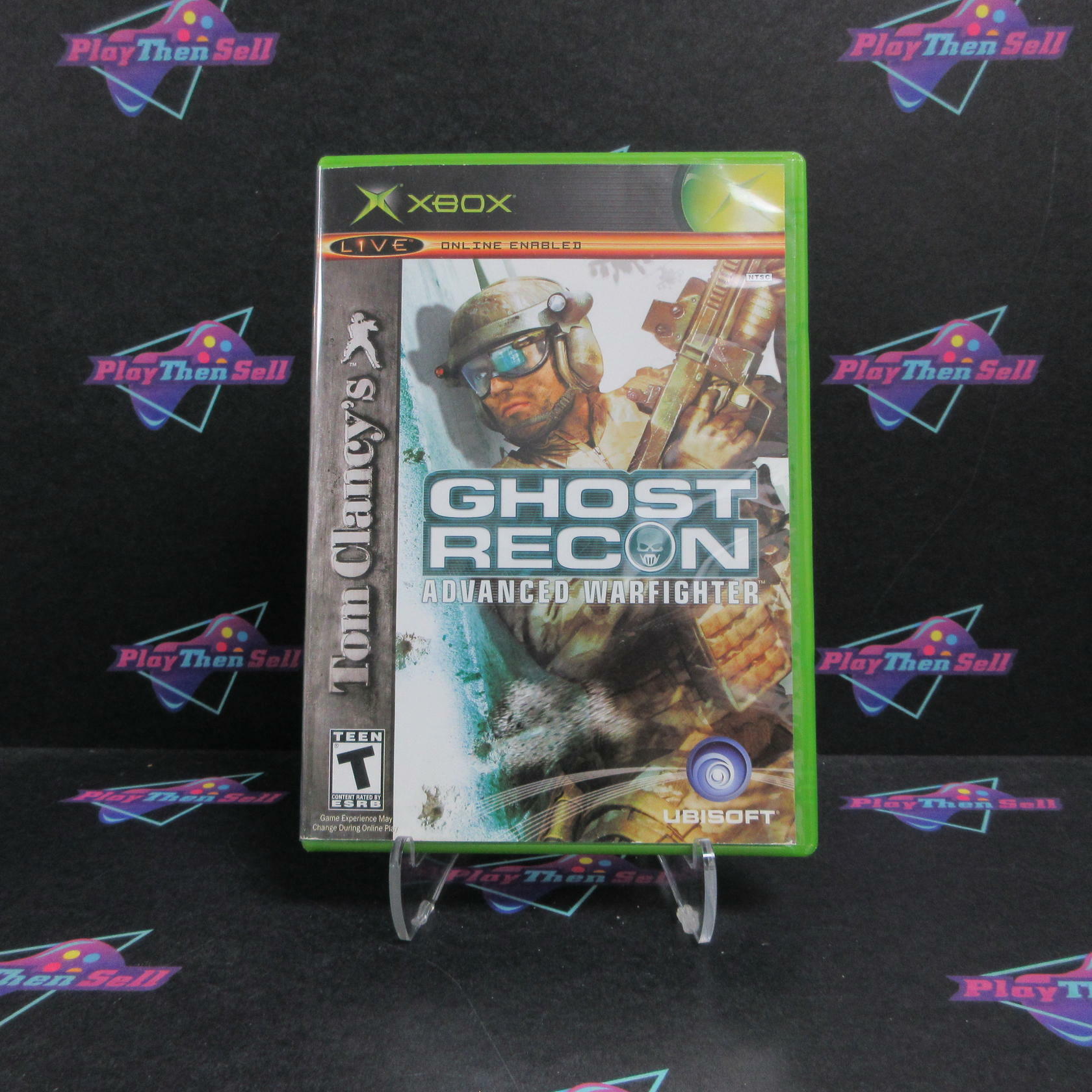 Tom Clancy's Ghost Recon Advanced Warfighter Xbox MD Complete CIB - Very Good