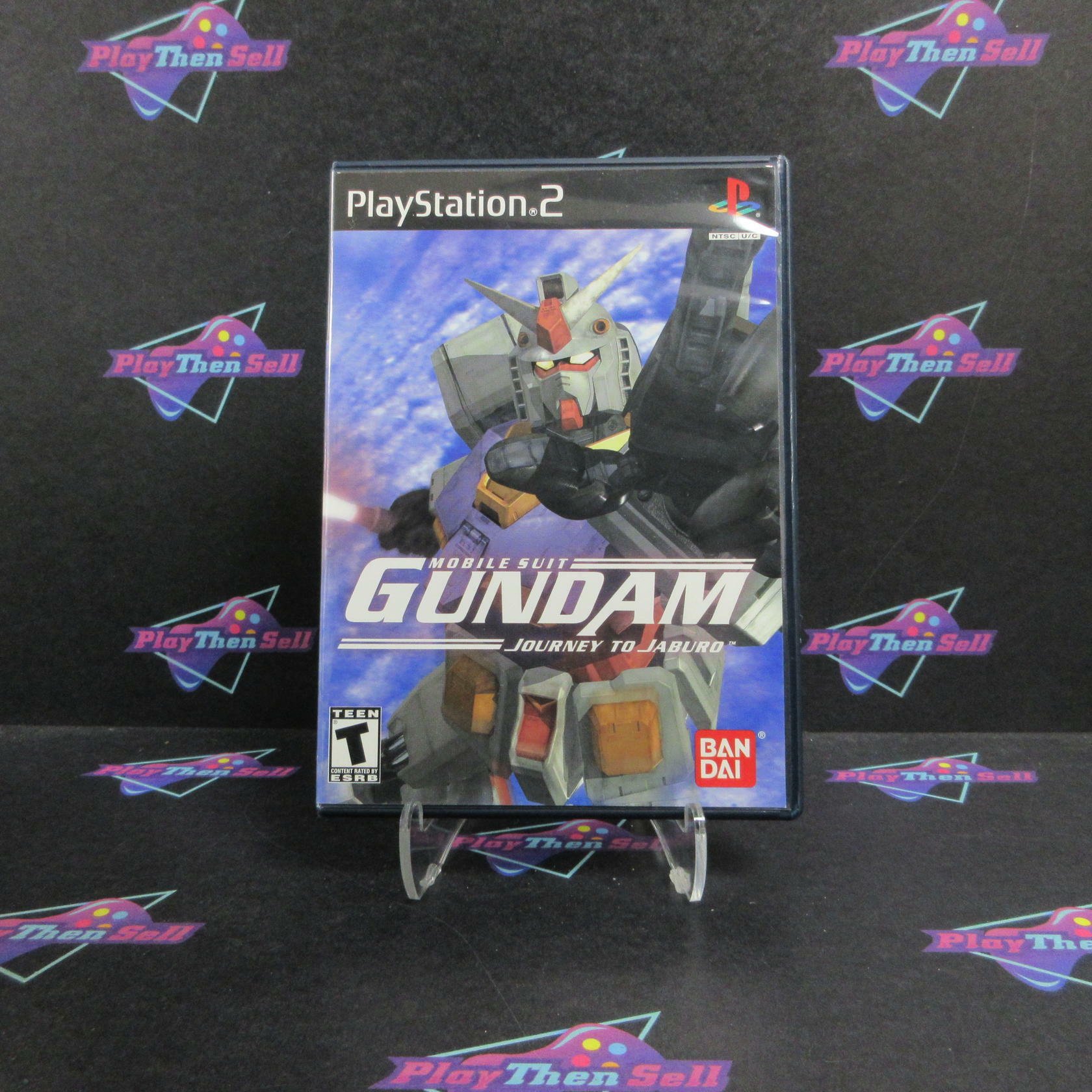 Gundam Journey to Jaburo PS2 PlayStation 2 DD + Reg Card Complete CIB - Very Good