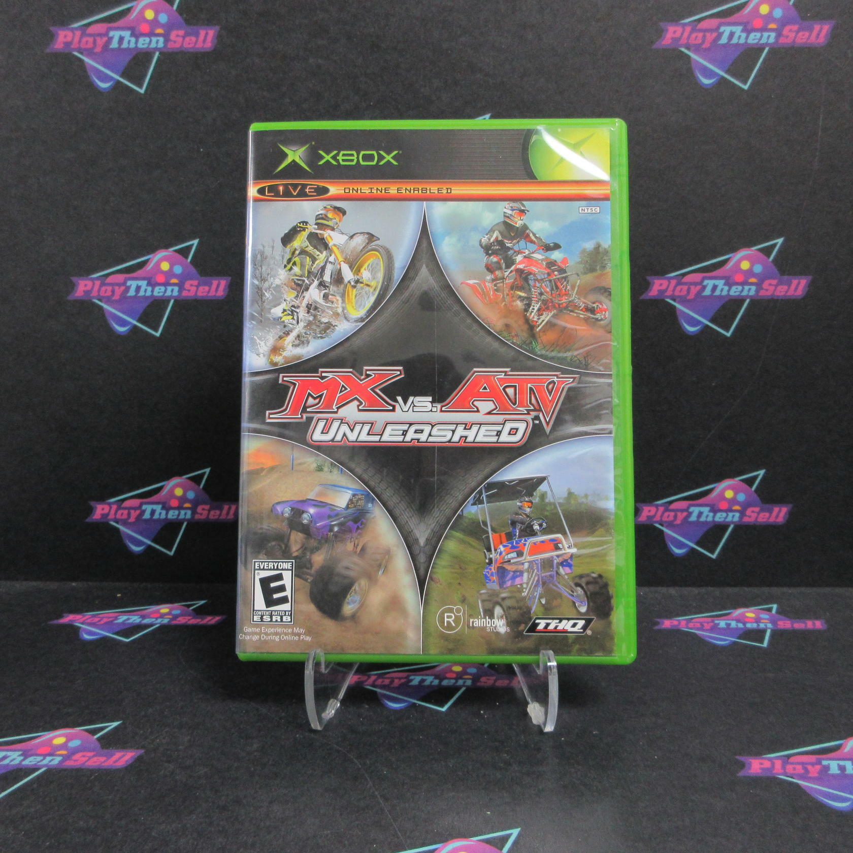 MX vs ATV Unleashed Xbox AD Complete CIB - Very Good