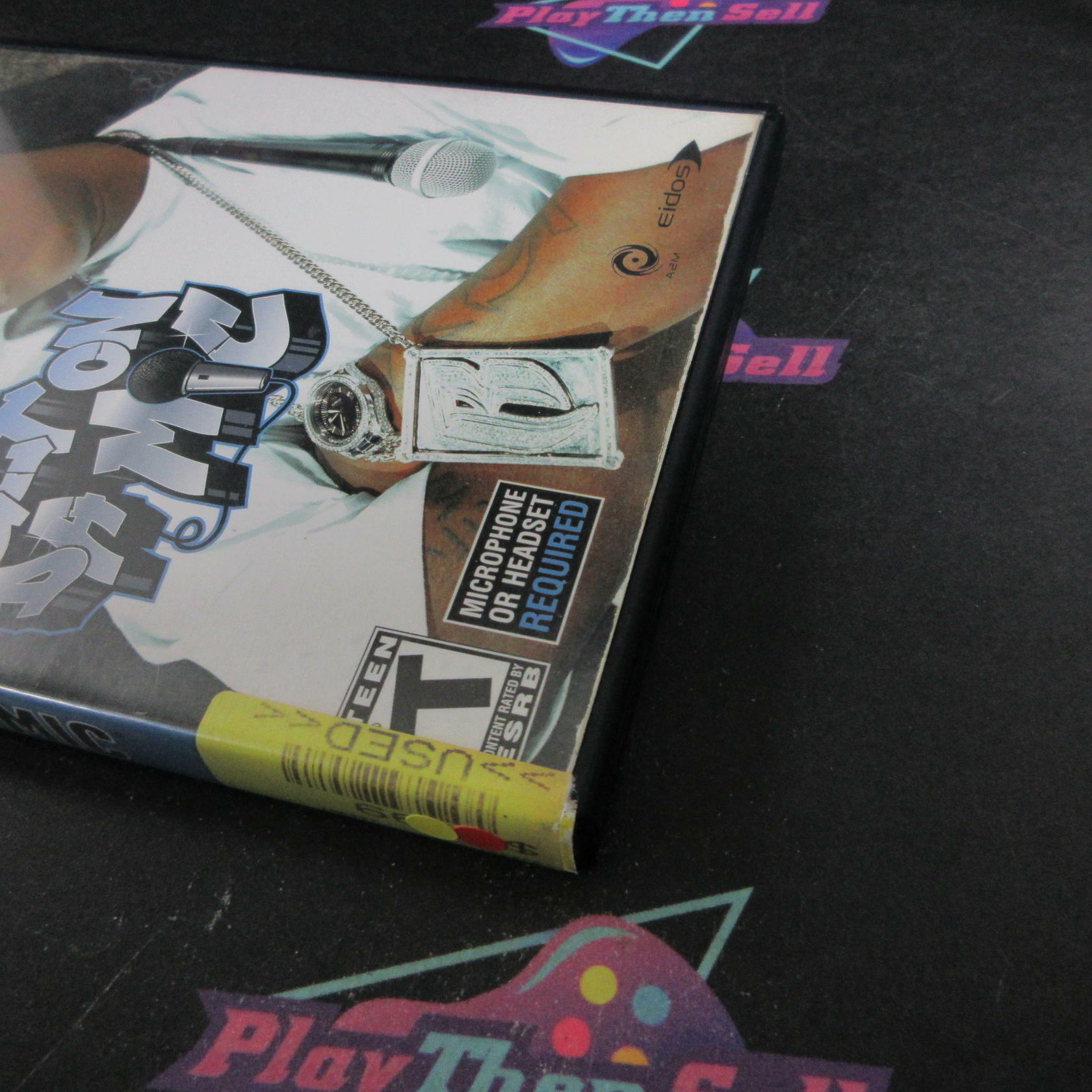 Get On Da Mic PS2 PlayStation 2 AD + Reg Card Complete CIB - Very Good