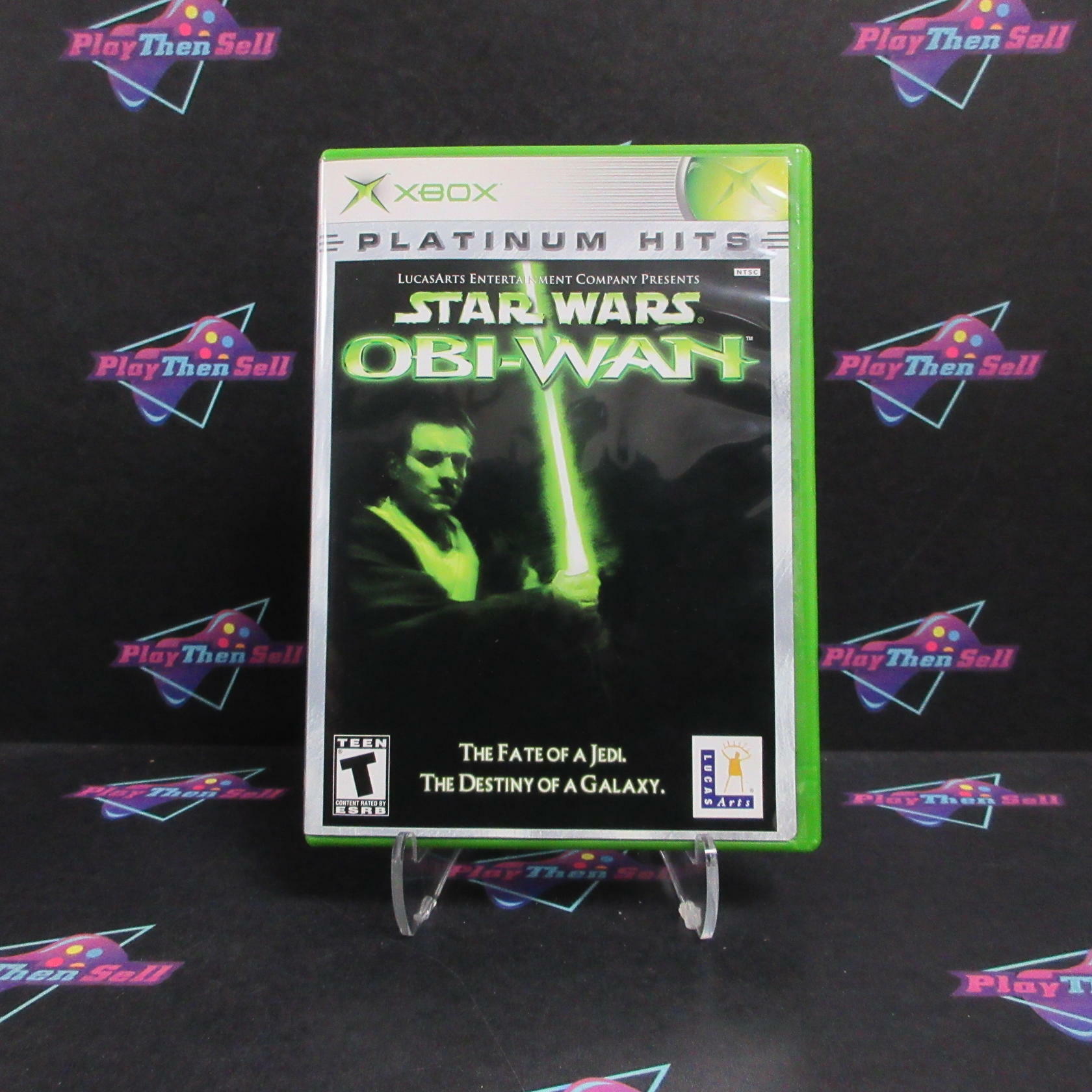 Star Wars Obi-Wan Xbox PH MD + Reg Card Complete CIB - Very Good