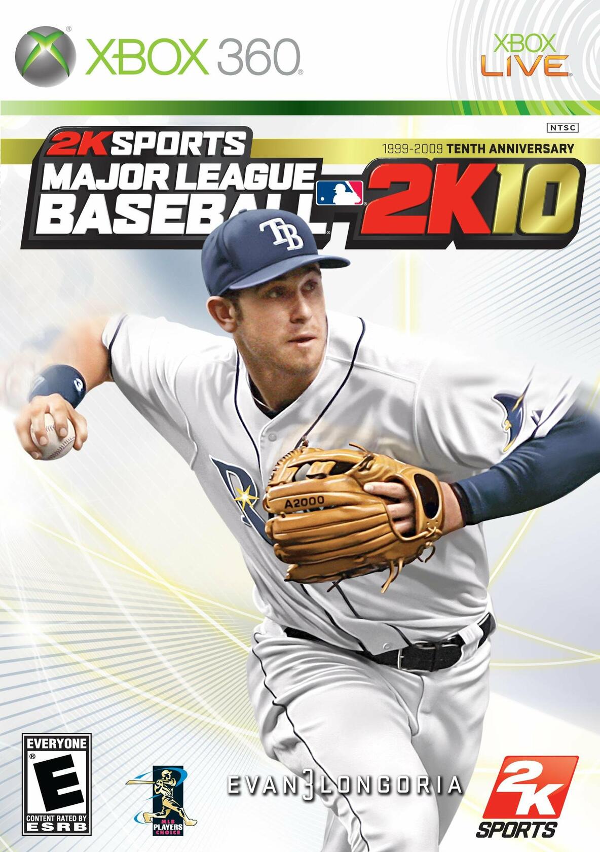 MLB 2K10 Xbox 360 Complete - Excellent