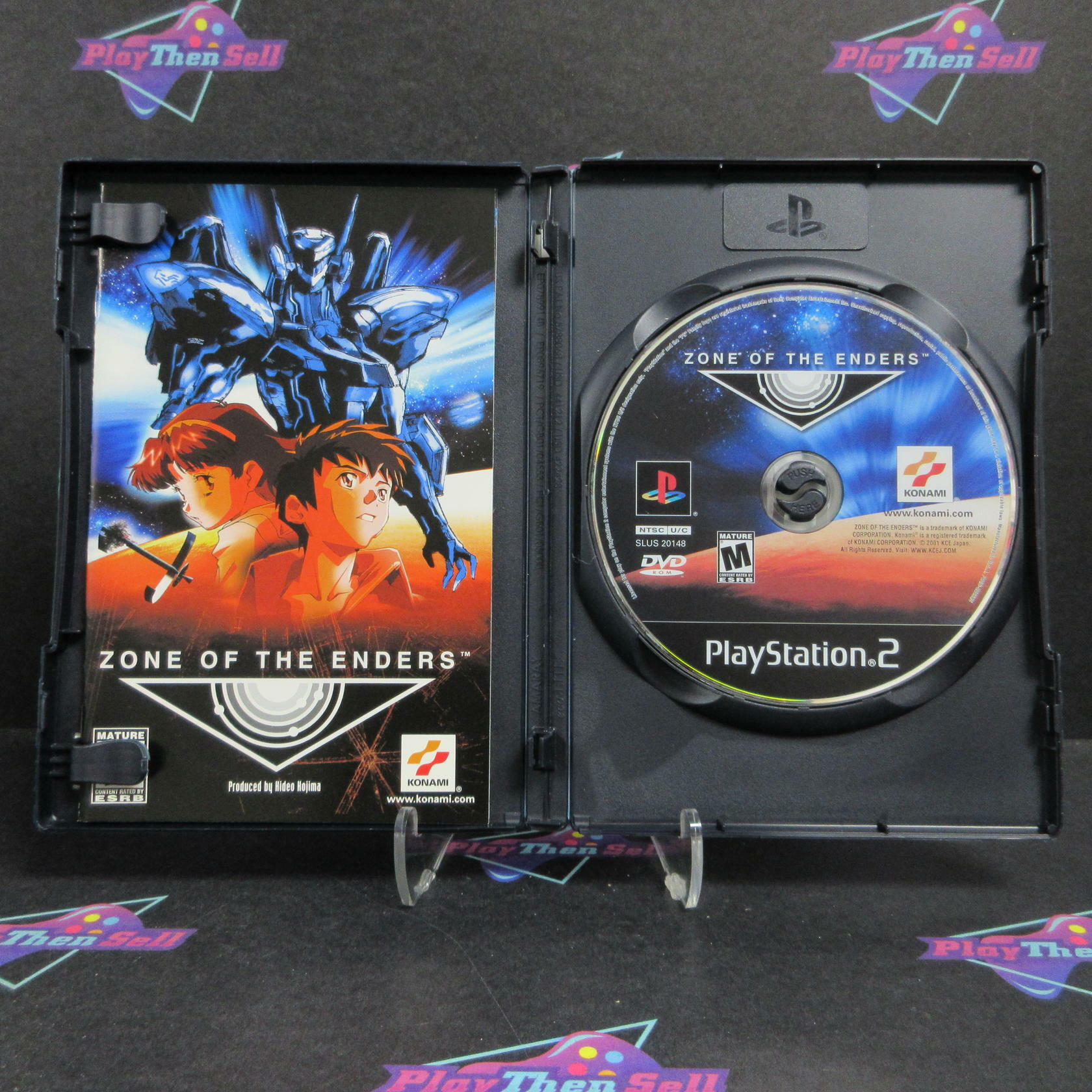 Zone of the Enders PS2 PlayStation 2 + Demo Disc Complete - Refurbished