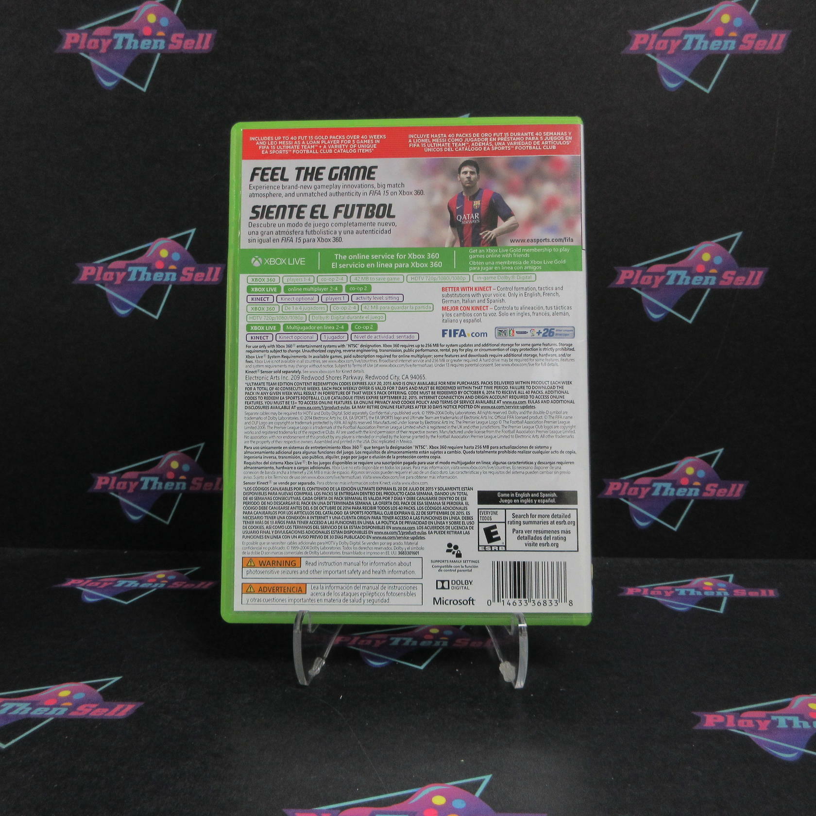FIFA 15 Ultimate Edition Xbox 360 Complete - Excellent