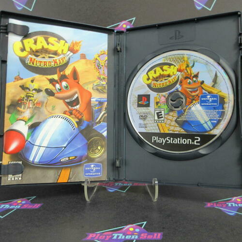 Crash Nitro Kart PS2 PlayStation 2 + Reg Card Complete - Excellent