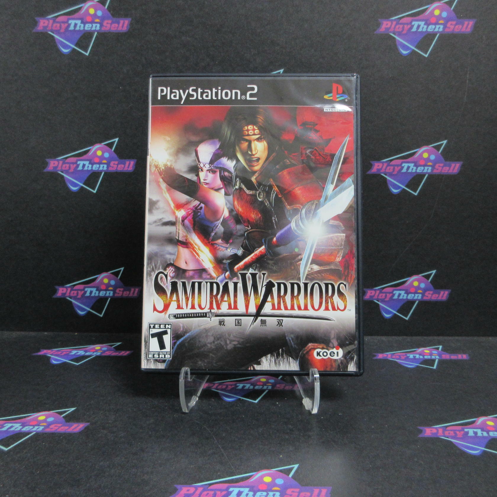 Samurai Warriors PS2 PlayStation 2 + Reg Card Complete - Excellent