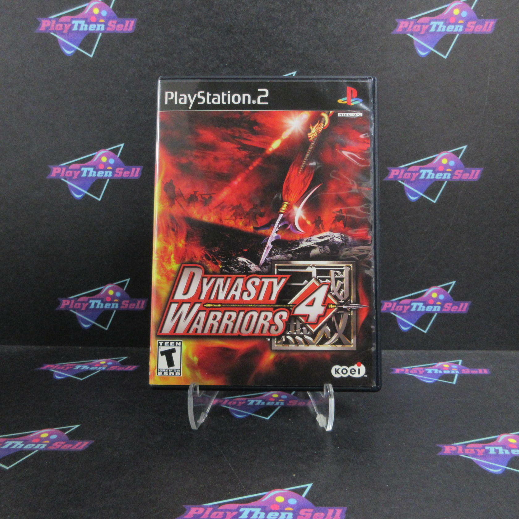 Dynasty Warriors 4 PS2 PlayStation 2 + Reg Card Complete - Excellent