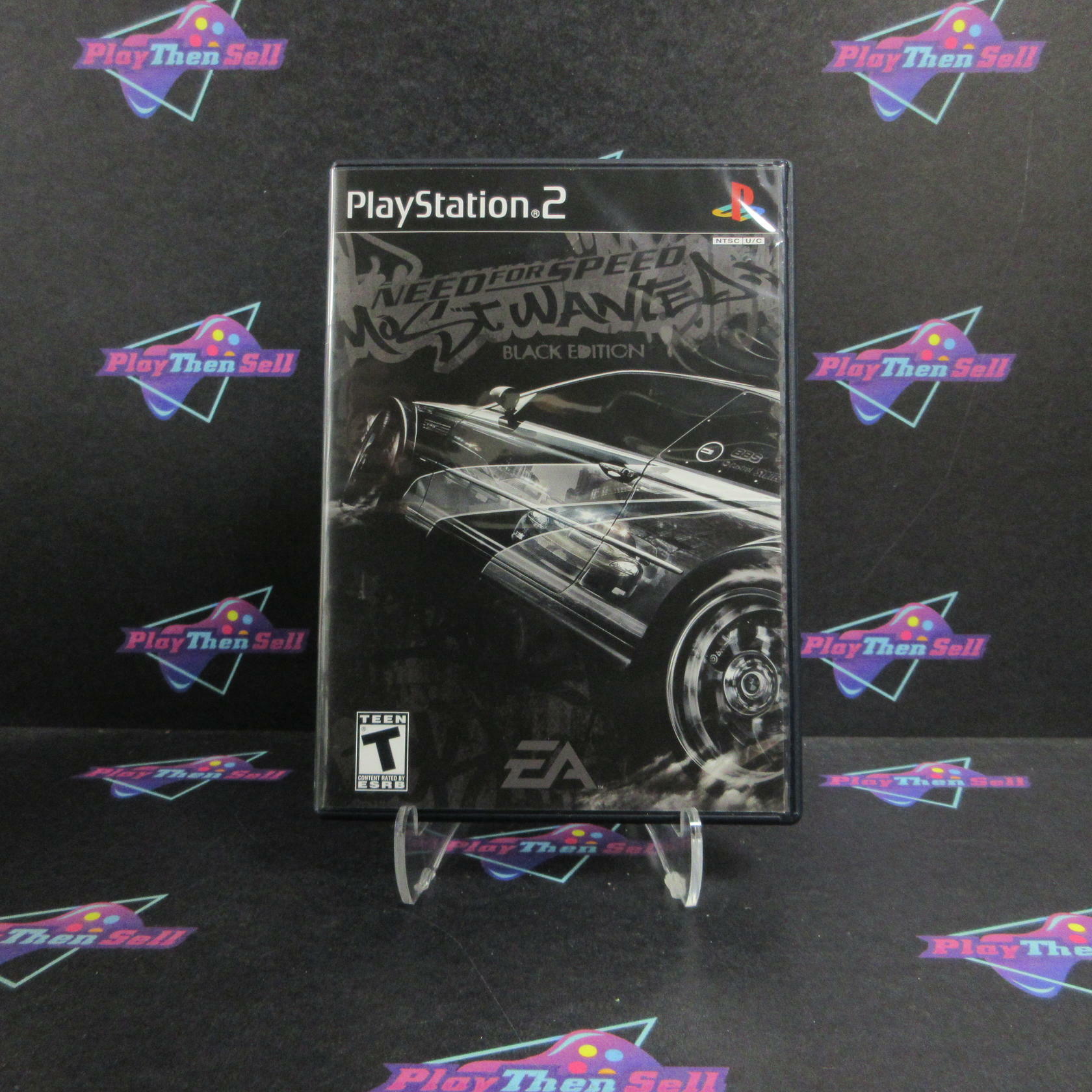 Need for Speed Most Wanted Black Edition PS2 + Bonus Disc Complete - Excellent