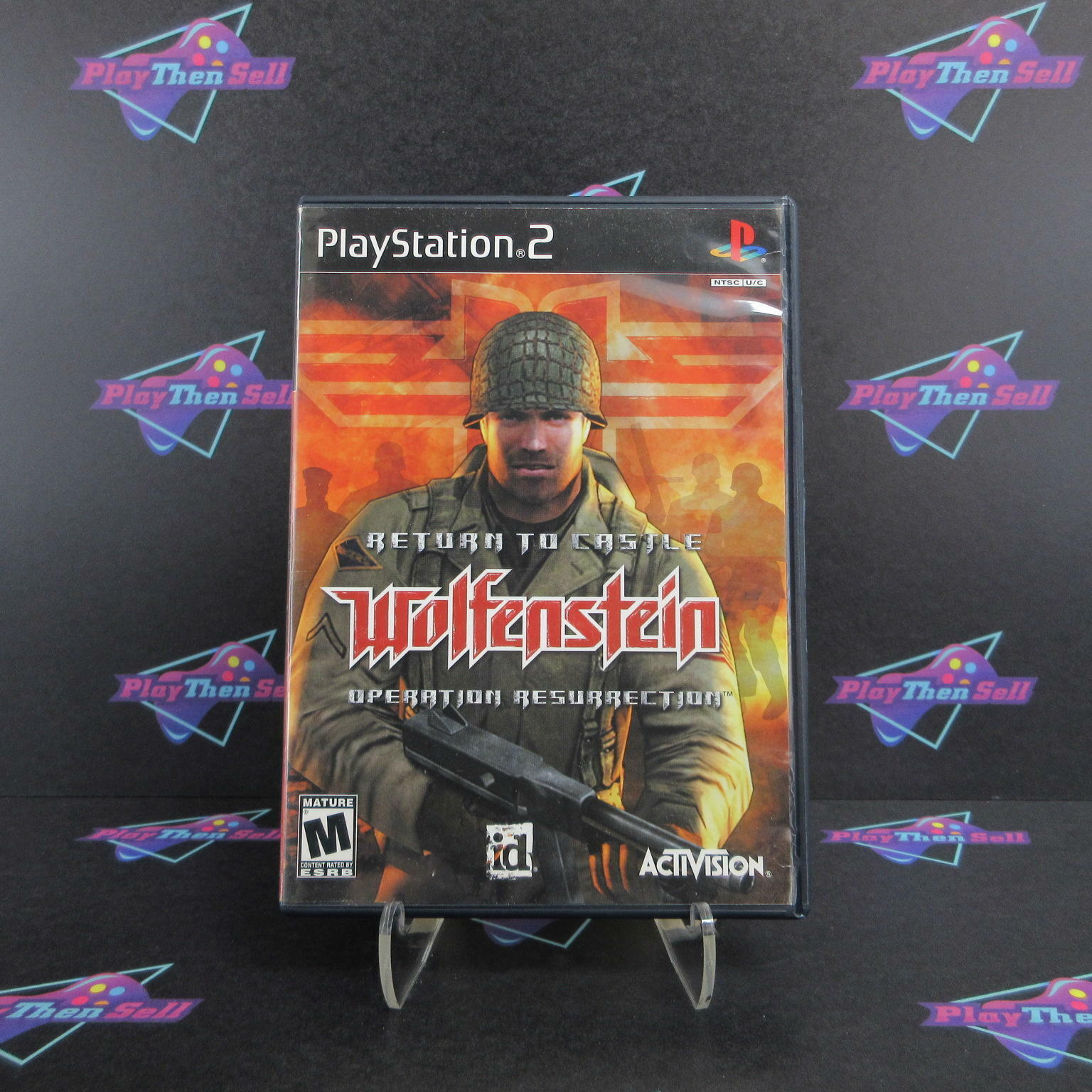 Return to Castle Wolfenstein Operation Resurrection PS2 + Reg CIB - Excellent