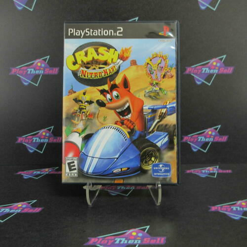 Crash Nitro Kart PS2 PlayStation 2 + Reg Card Complete - Excellent