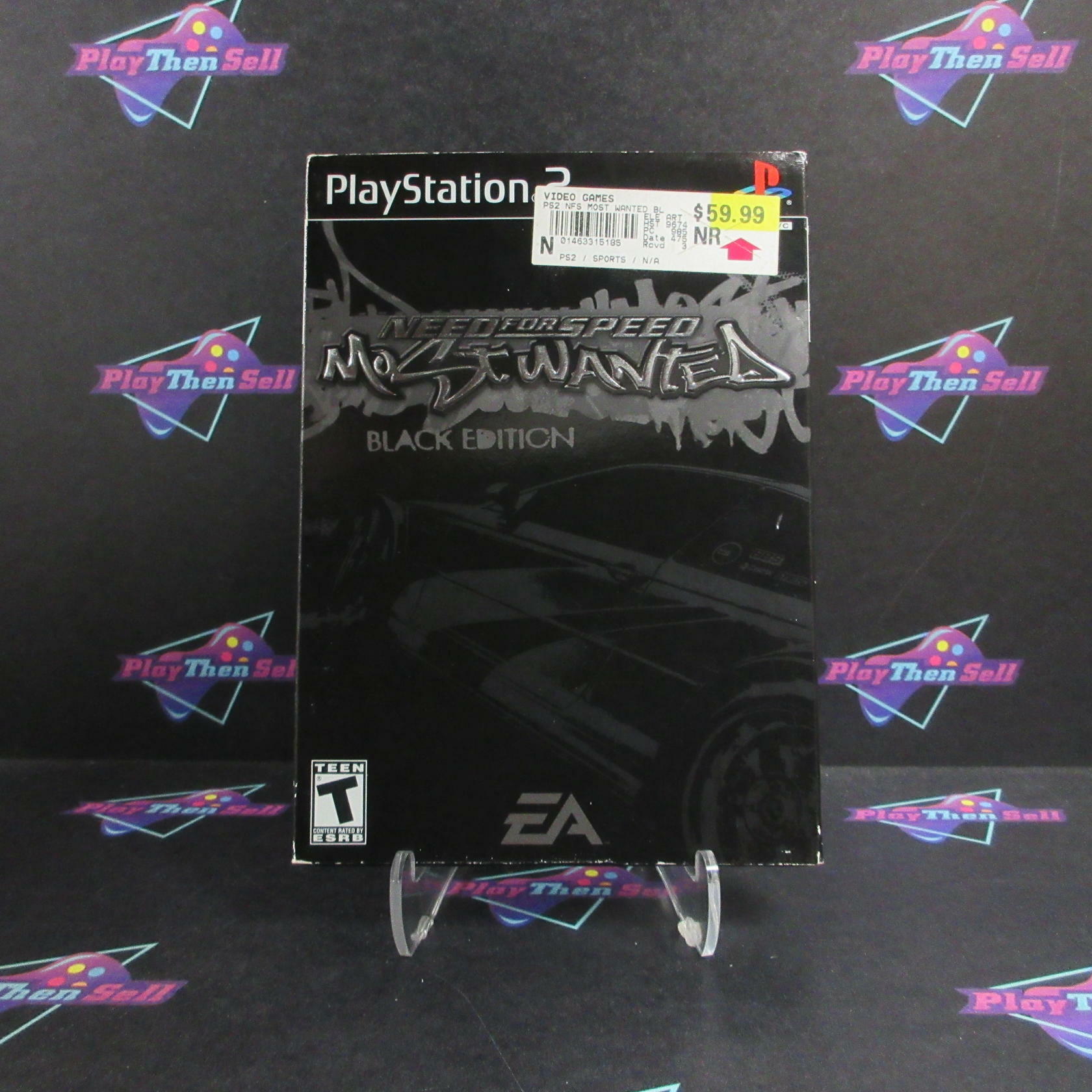 Need for Speed Most Wanted Black Edition PS2 + Bonus Disc Complete - Excellent